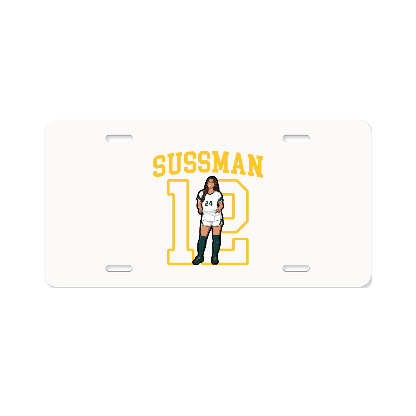 License Plate — Shirsey in Classic