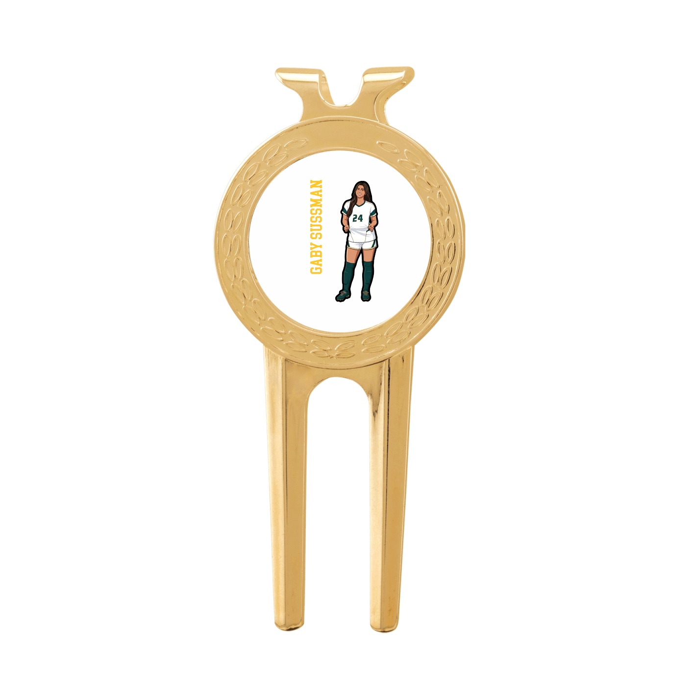 Divot Tool with Ball Marker — Name Vertical in Classic