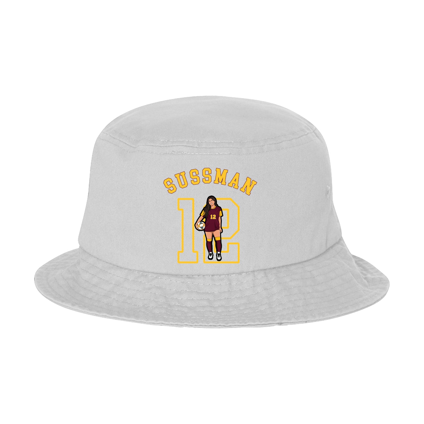 Bucket Cap — Shirsey Arch in White