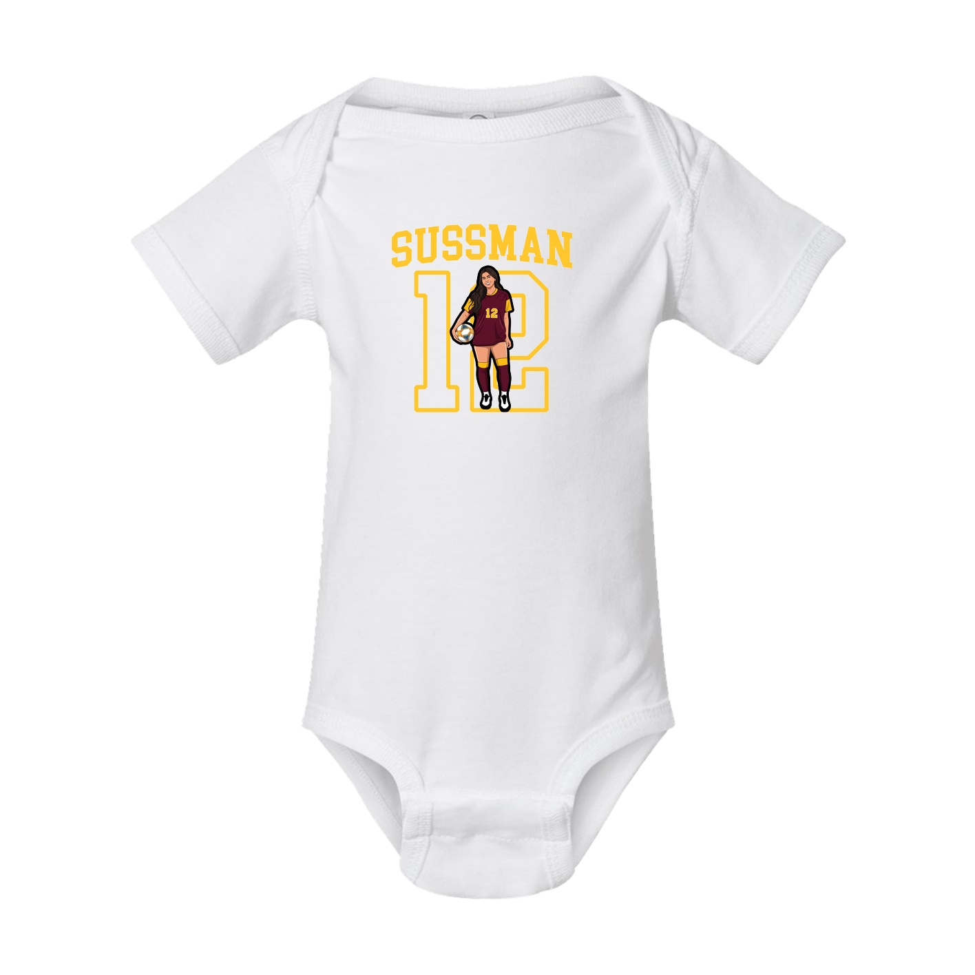 Baby Onesie — Shirsey in White