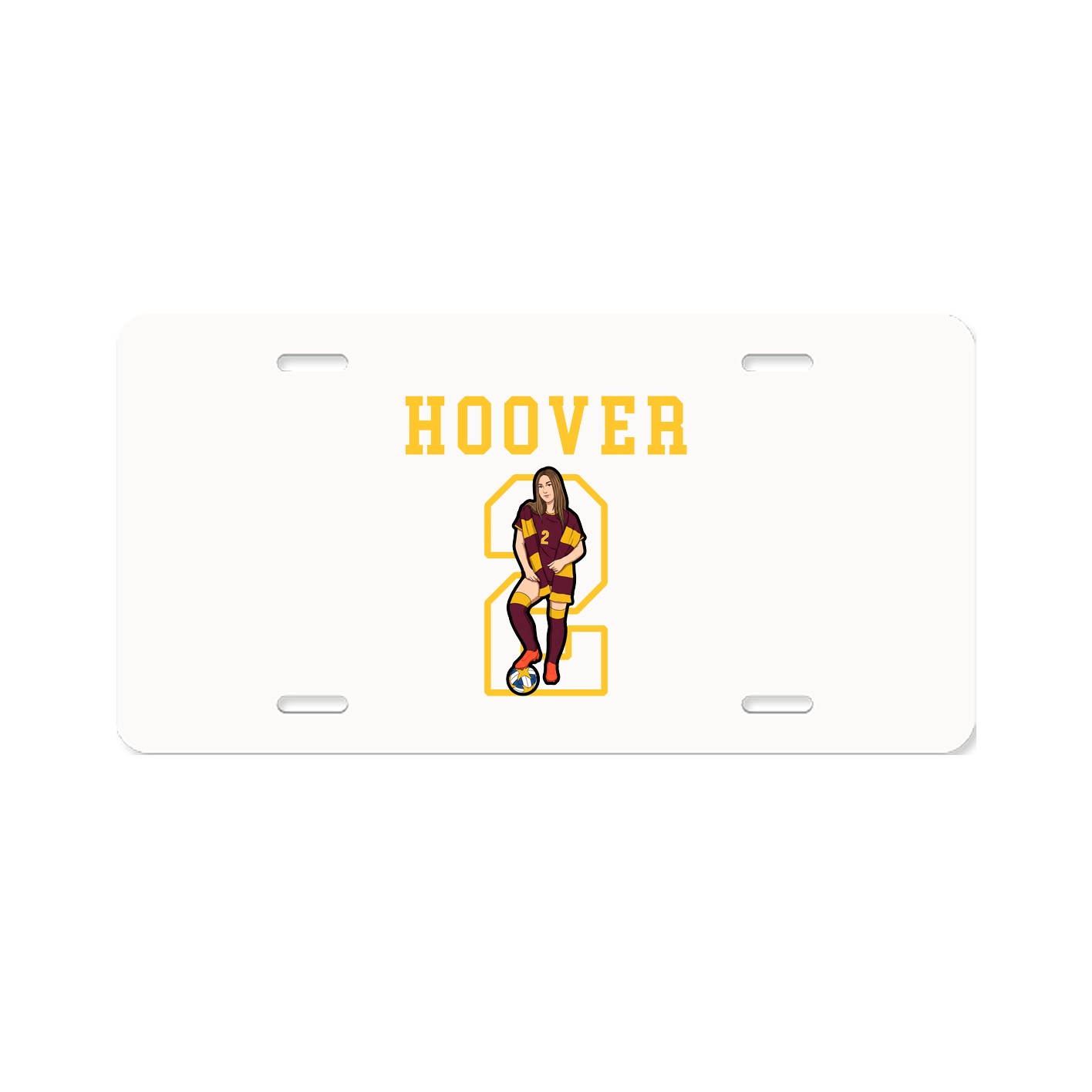 License Plate — Shirsey in Classic