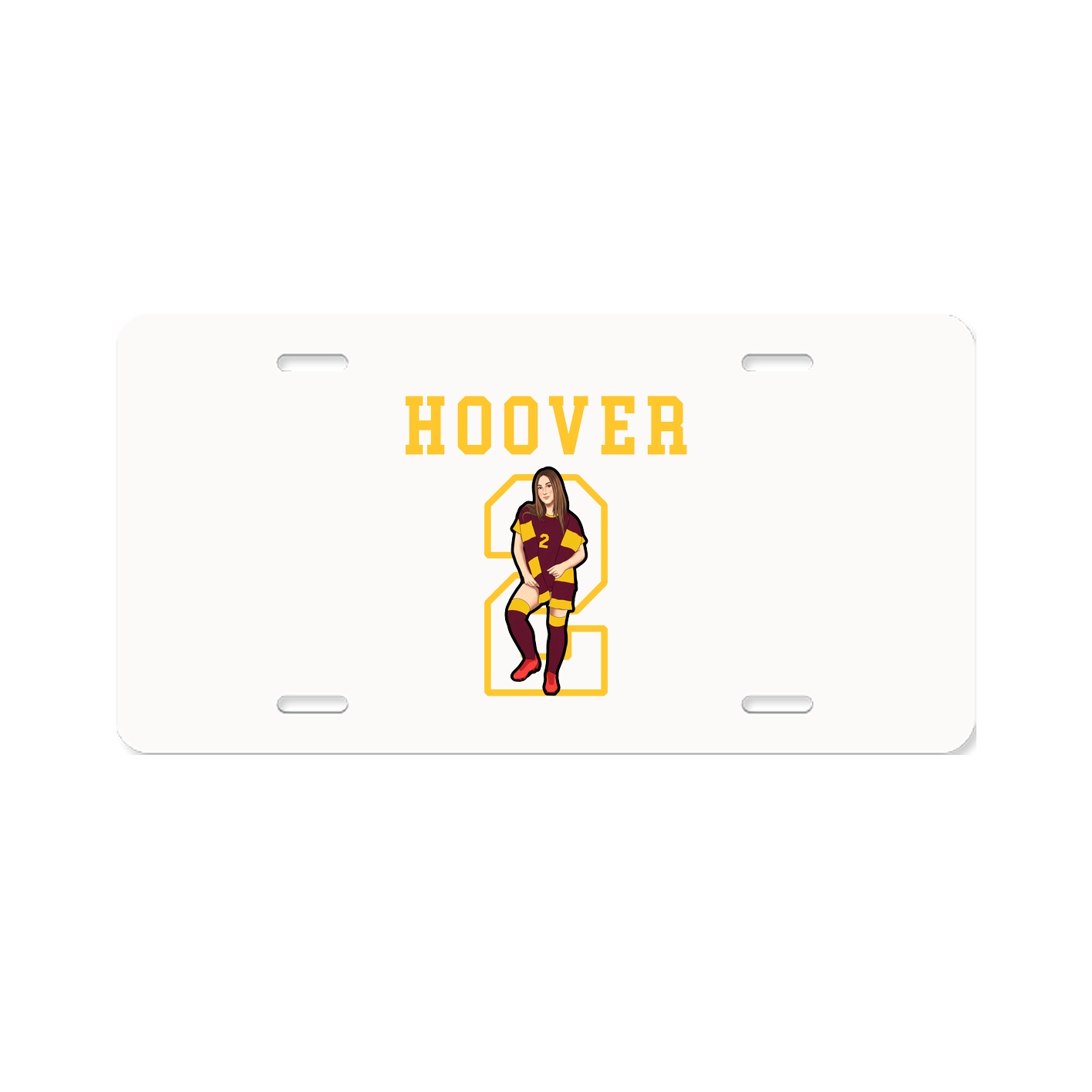 License Plate — Shirsey in Classic