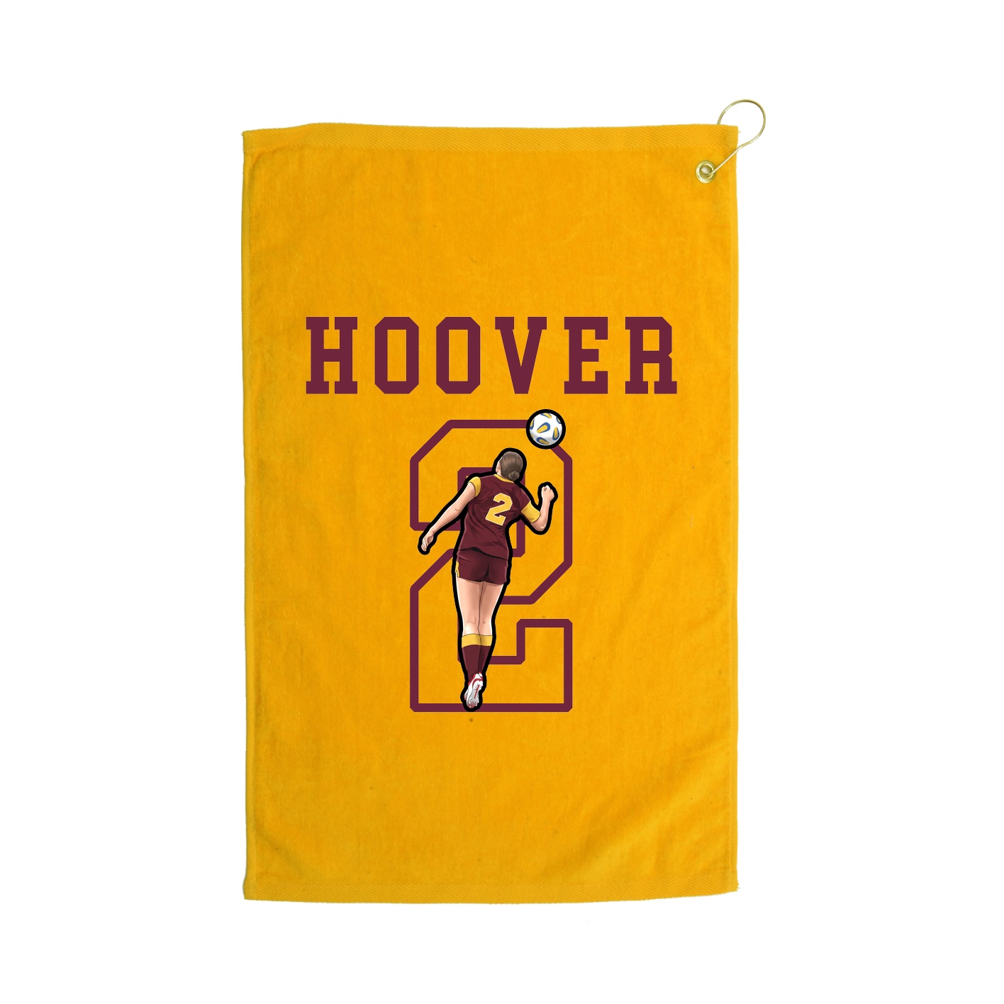 Golf Towel — Shirsey in Gold