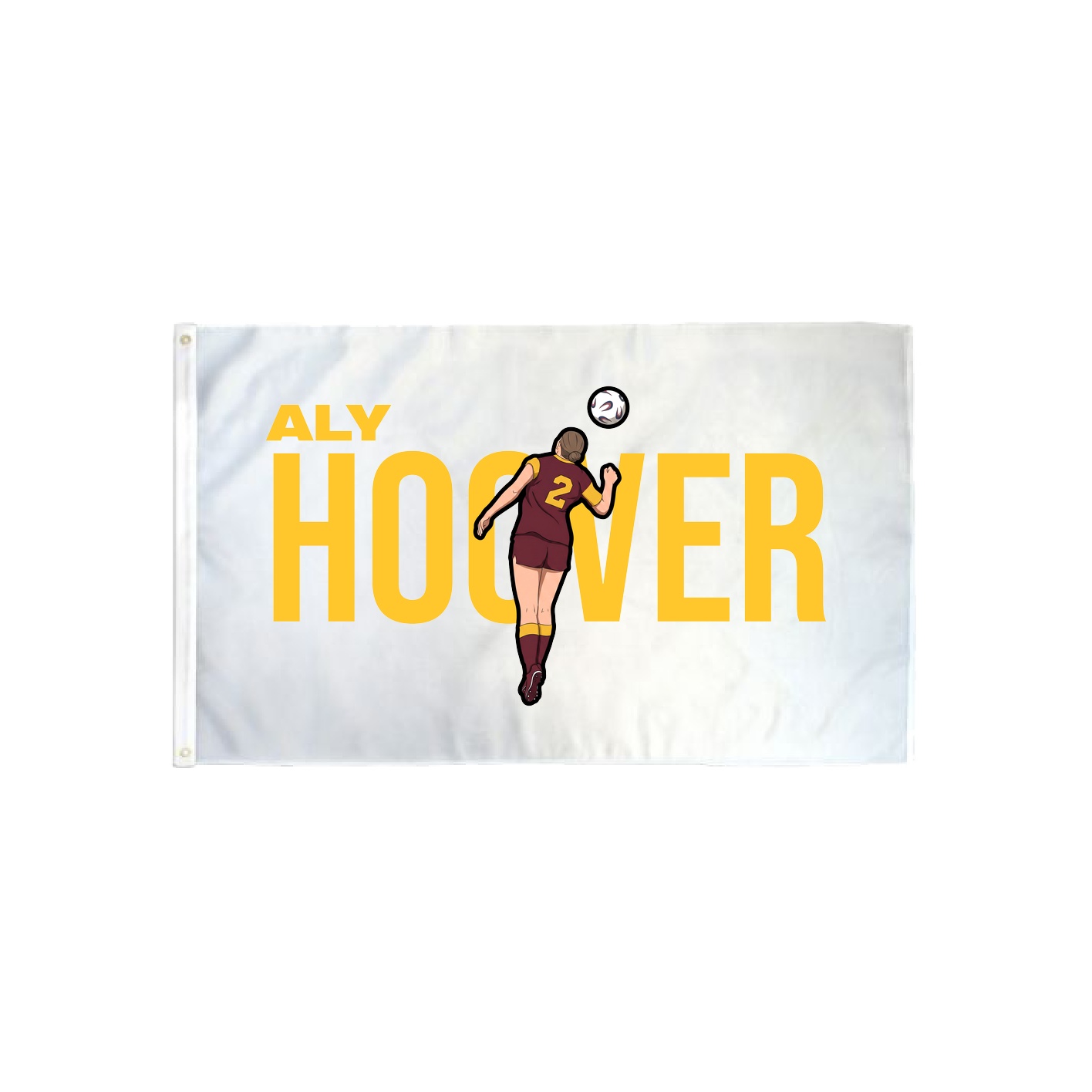 3x5 Flag — Player Name in Classic