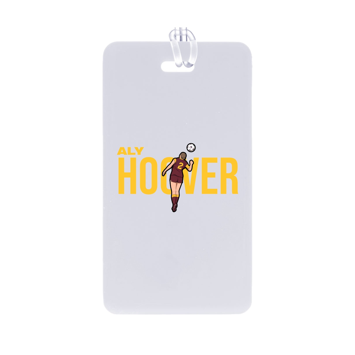 Bag Tag — Player Name in Classic