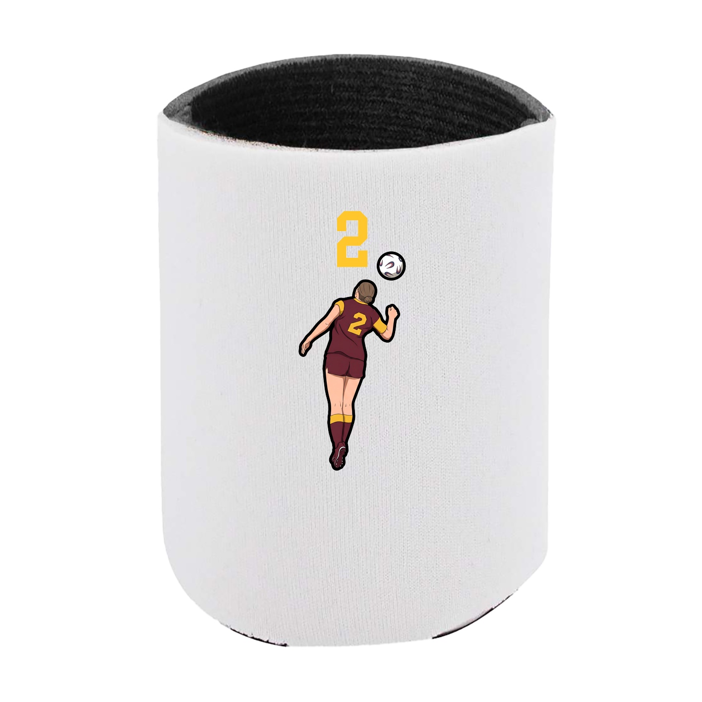 Can Holder — Number Top in White