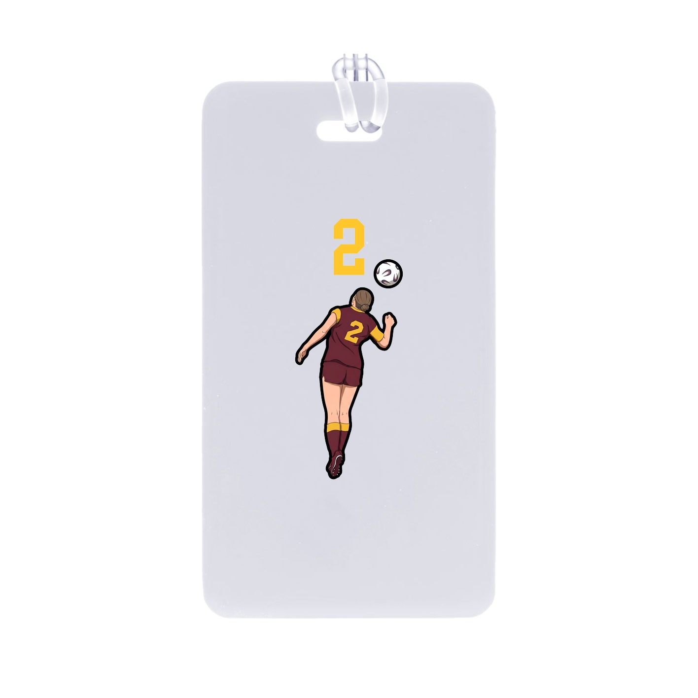 Bag Tag — Number Top in Classic