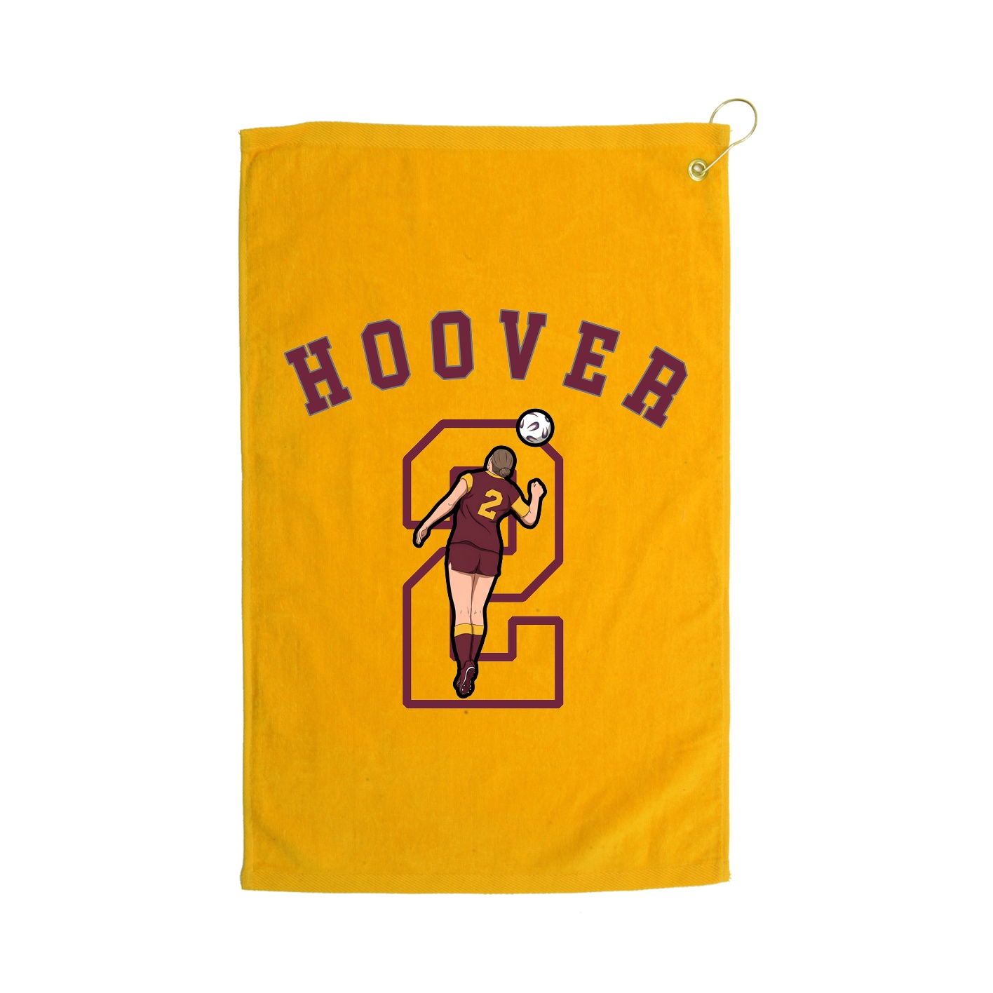 Golf Towel — Shirsey Arch in Gold