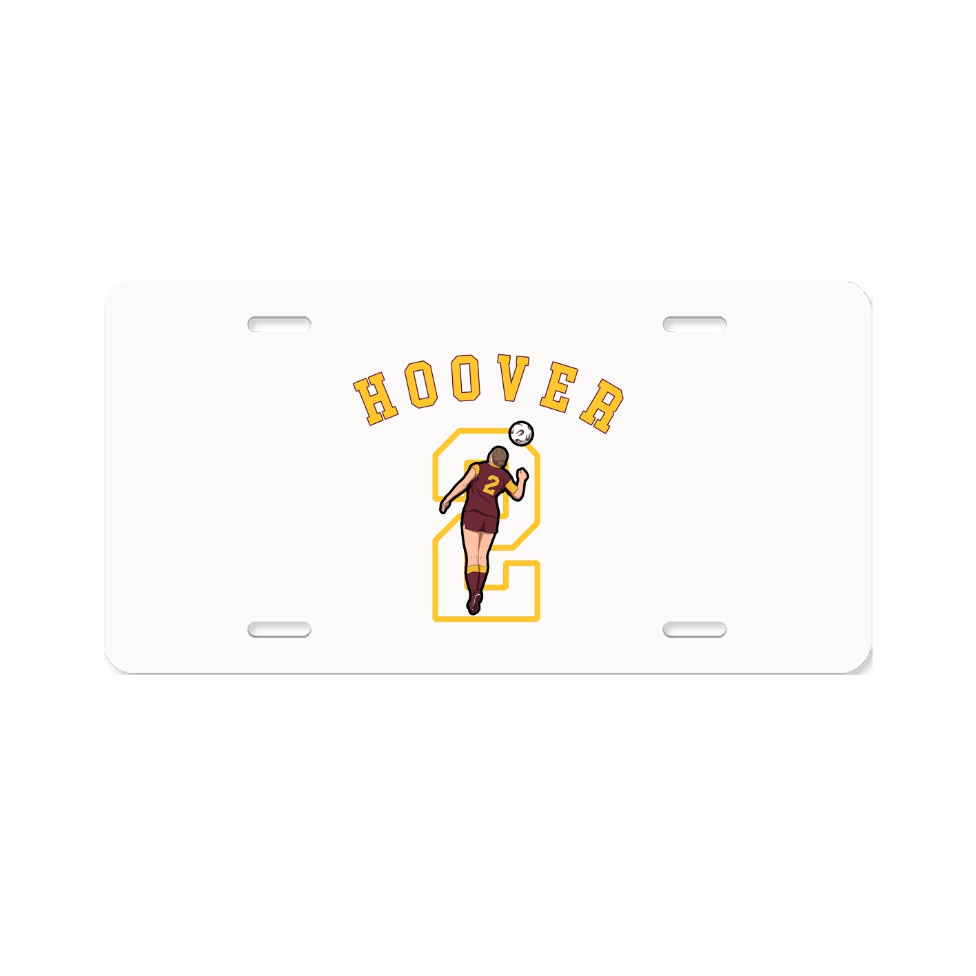 License Plate — Shirsey Arch in Classic