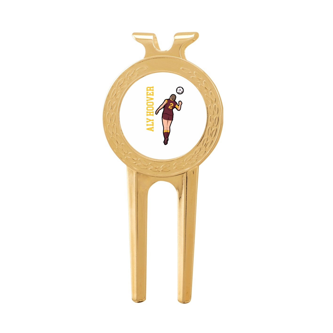 Divot Tool with Ball Marker — Name Vertical in Classic