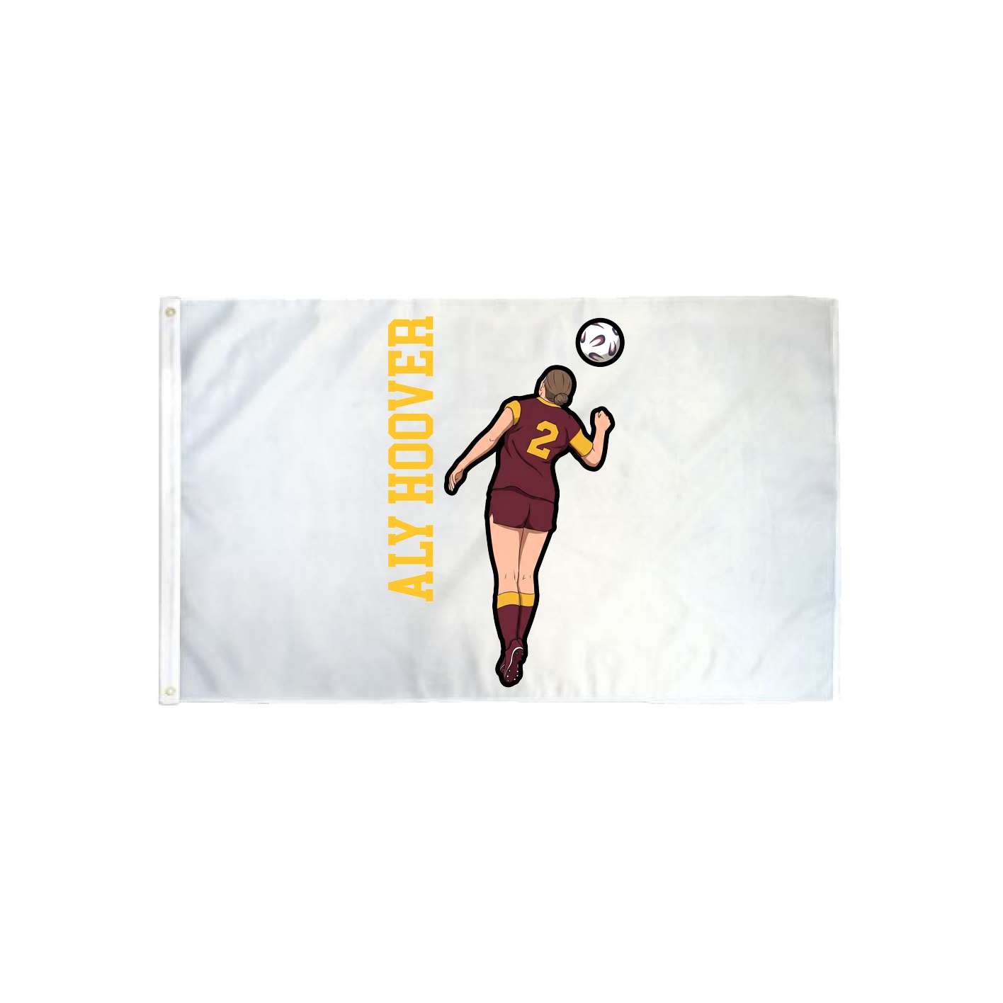 3x5 Flag — Name Vertical in Classic