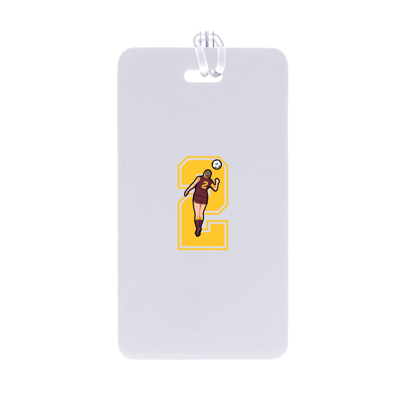 Bag Tag — Number in Classic