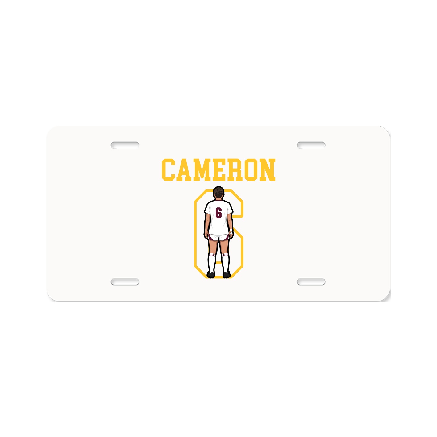 License Plate — Shirsey in Classic
