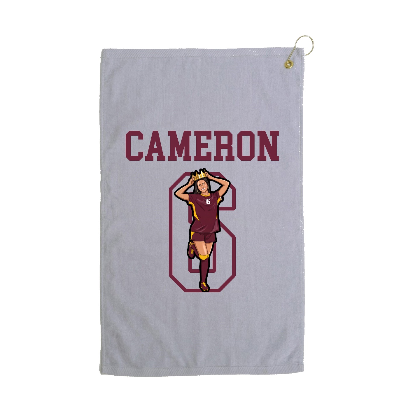 Golf Towel — Shirsey in Grey