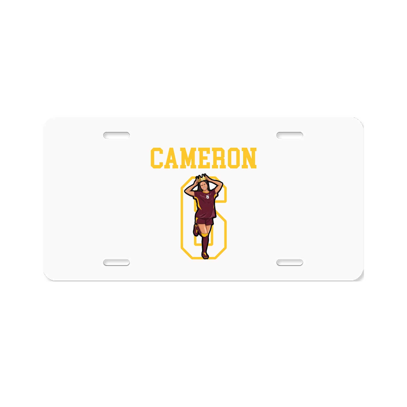 License Plate — Shirsey in Classic