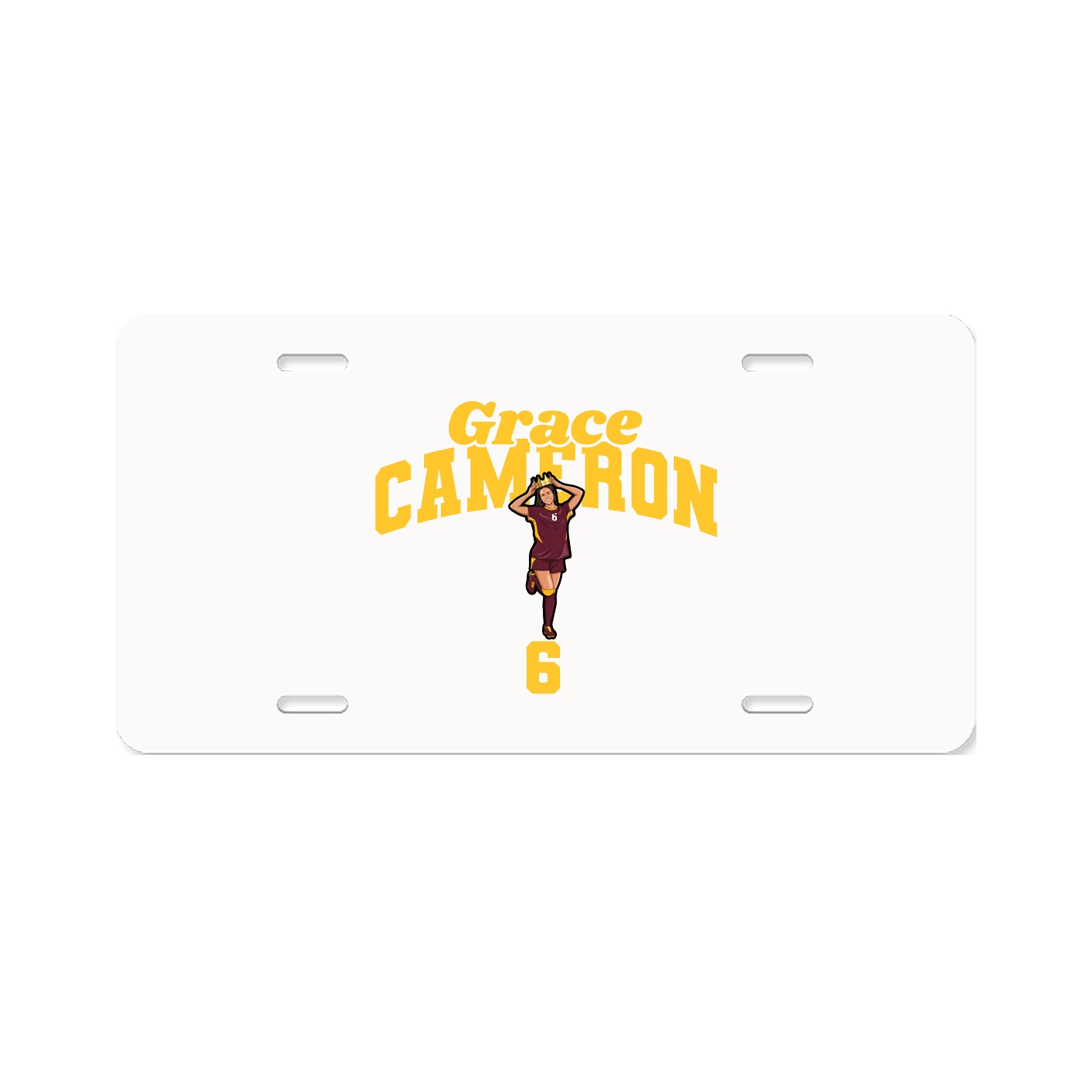 License Plate — Signature Arch in Classic