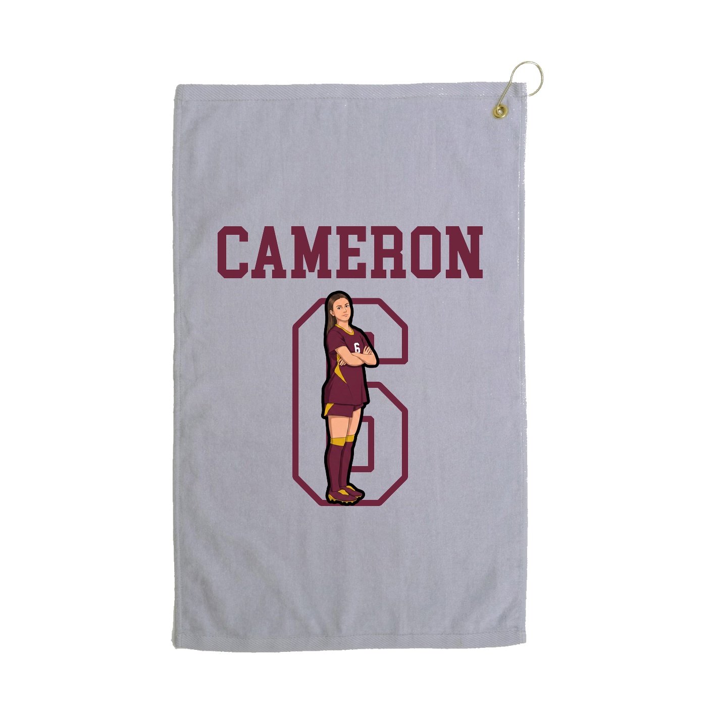 Golf Towel — Shirsey in Grey