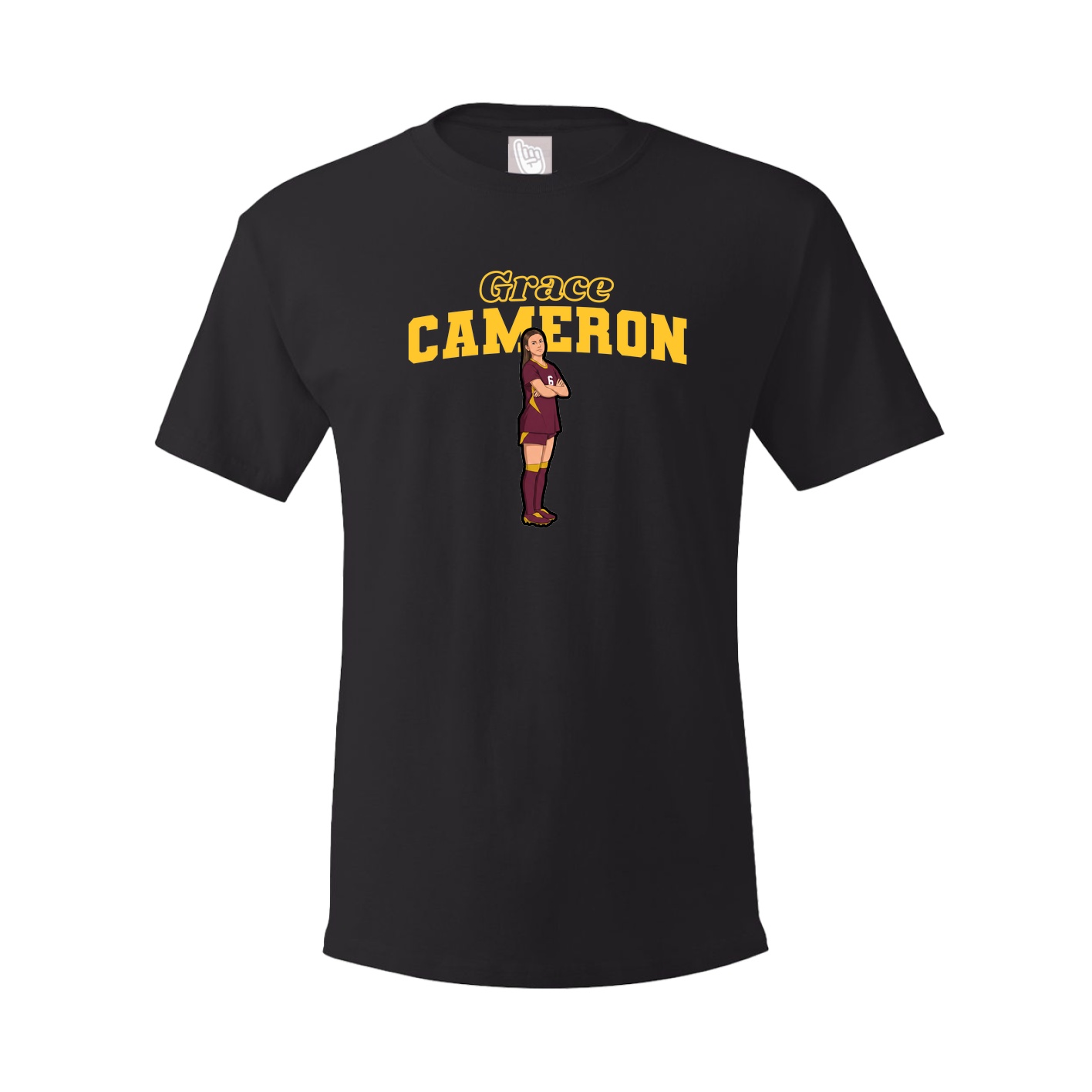 Tee — Name Arch in Black