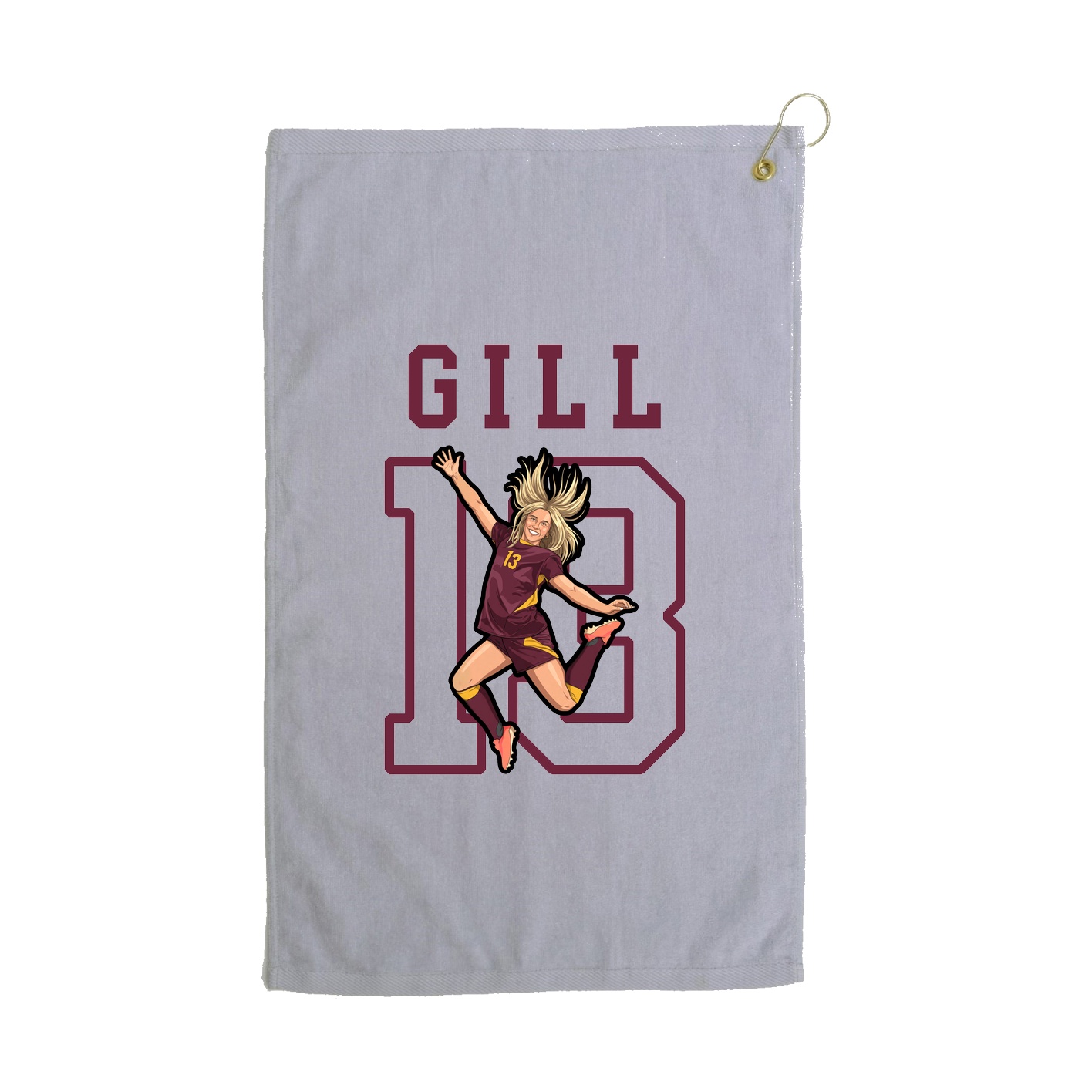Golf Towel — Shirsey in Grey