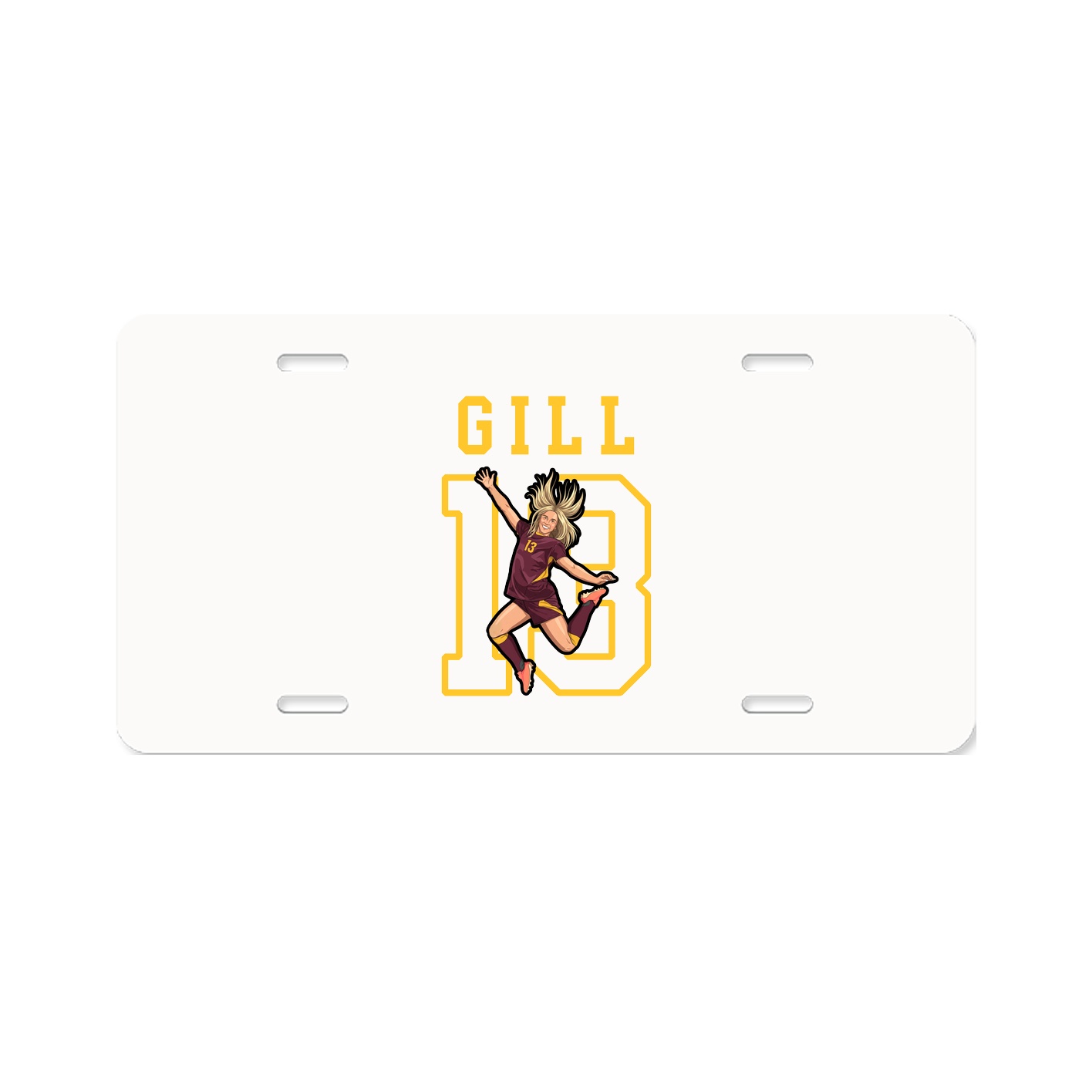 License Plate — Shirsey in Classic