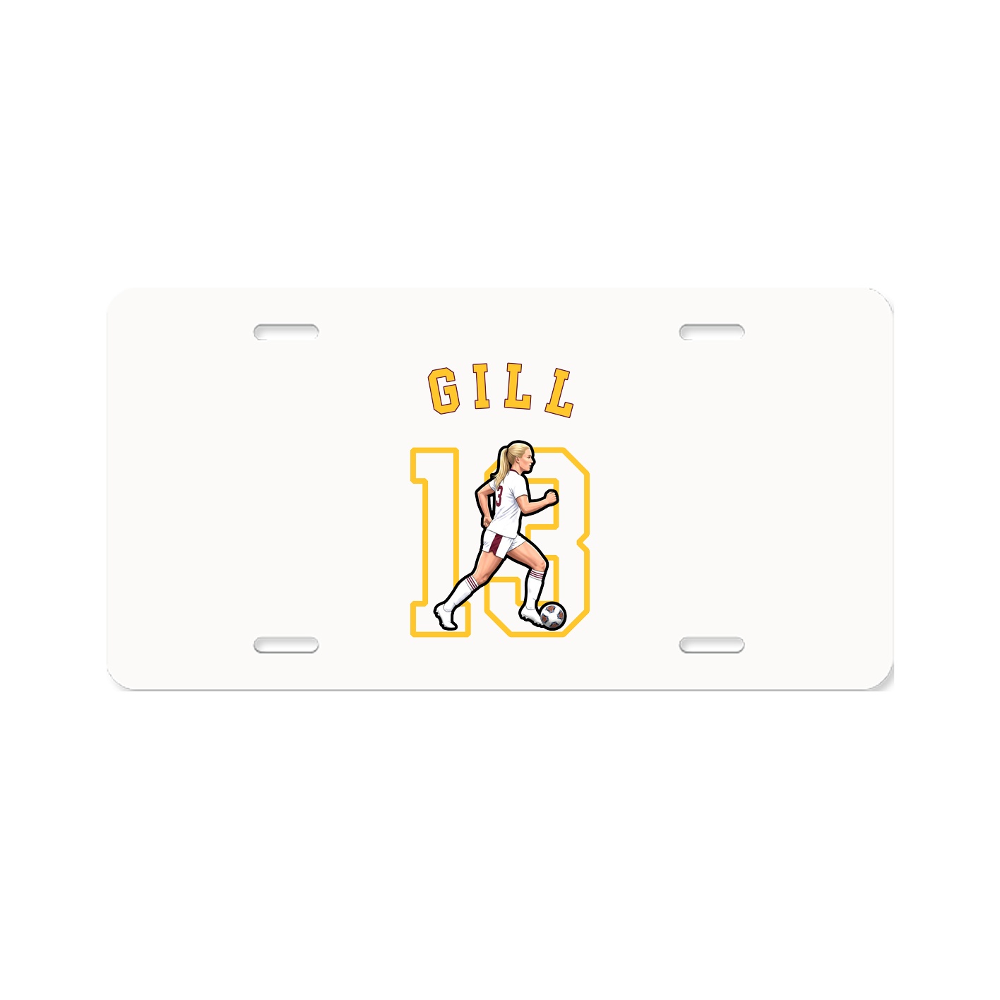 License Plate — Shirsey Arch in Classic