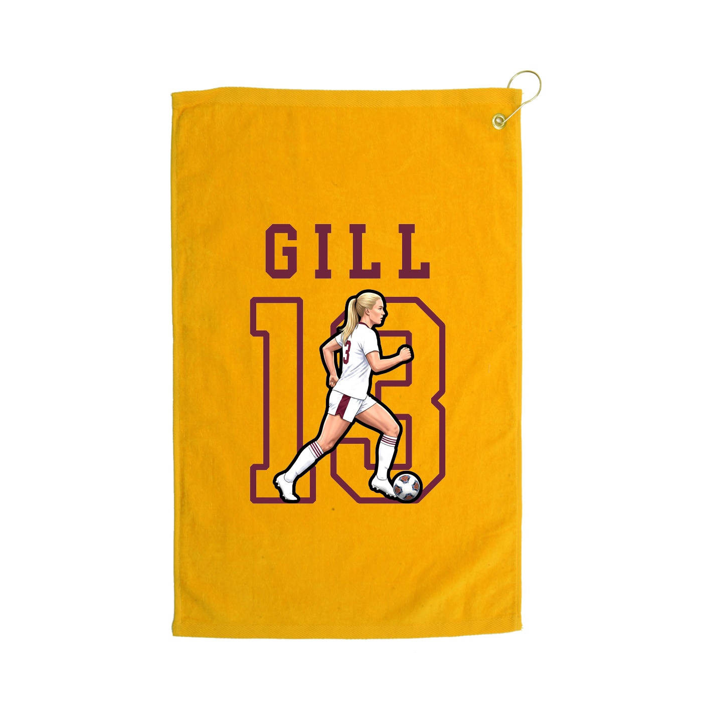 Golf Towel — Shirsey in Gold