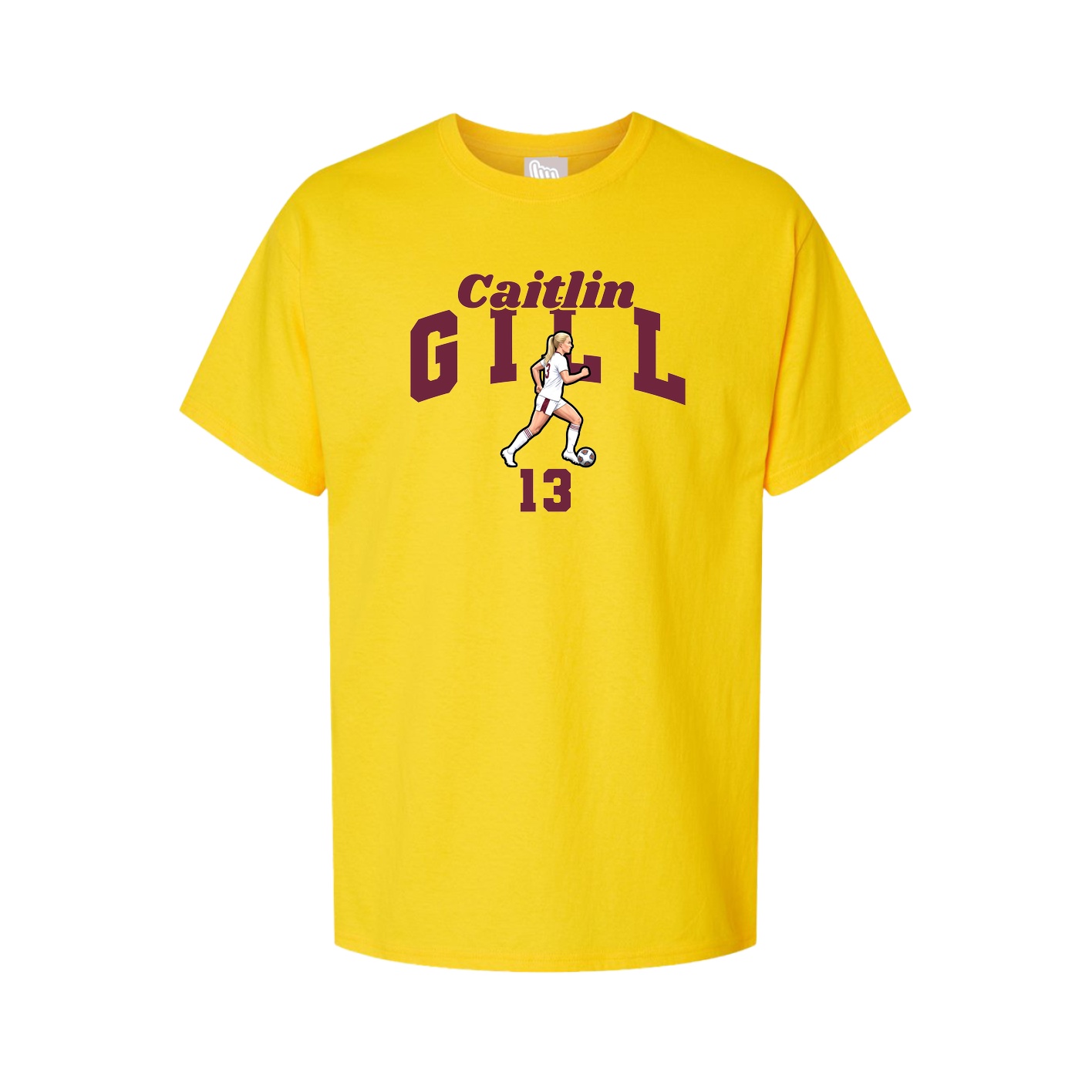 Youth Tee — Signature Arch in Gold