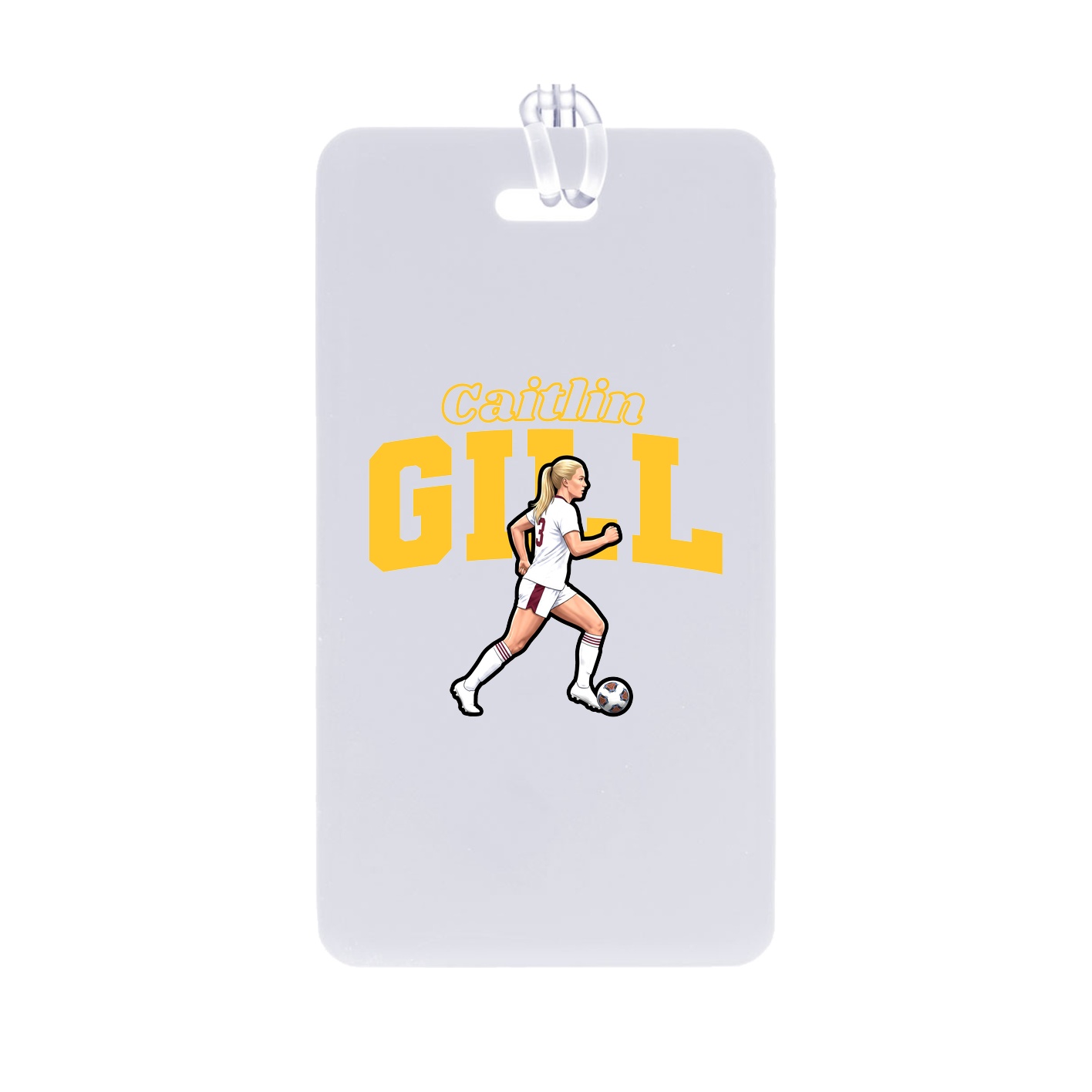 Bag Tag — Name Arch in Classic