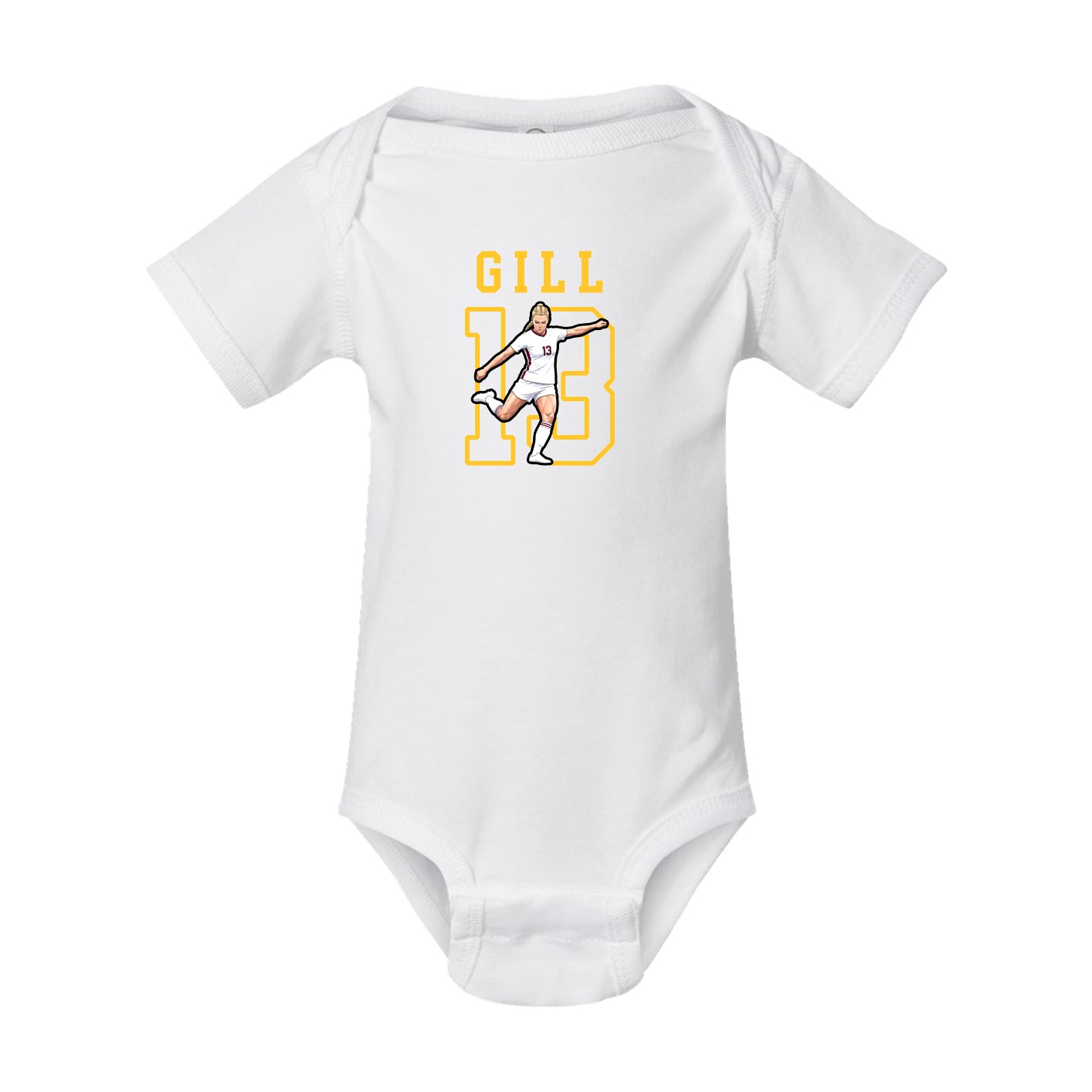 Baby Onesie — Shirsey in White