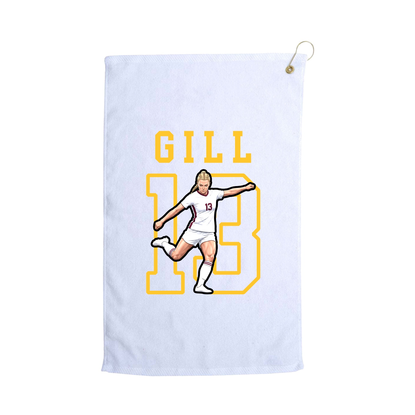 Golf Towel — Shirsey in White