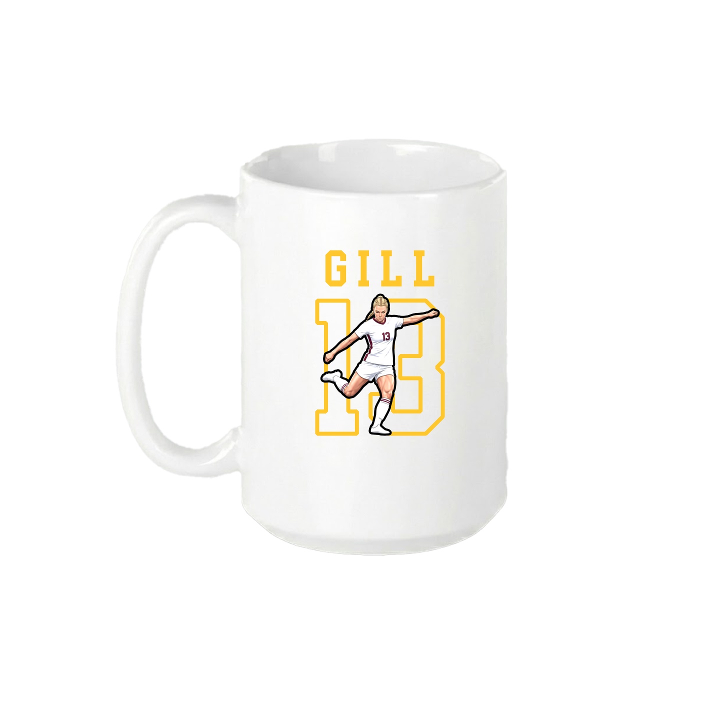 15oz Coffee Mug — Shirsey in White