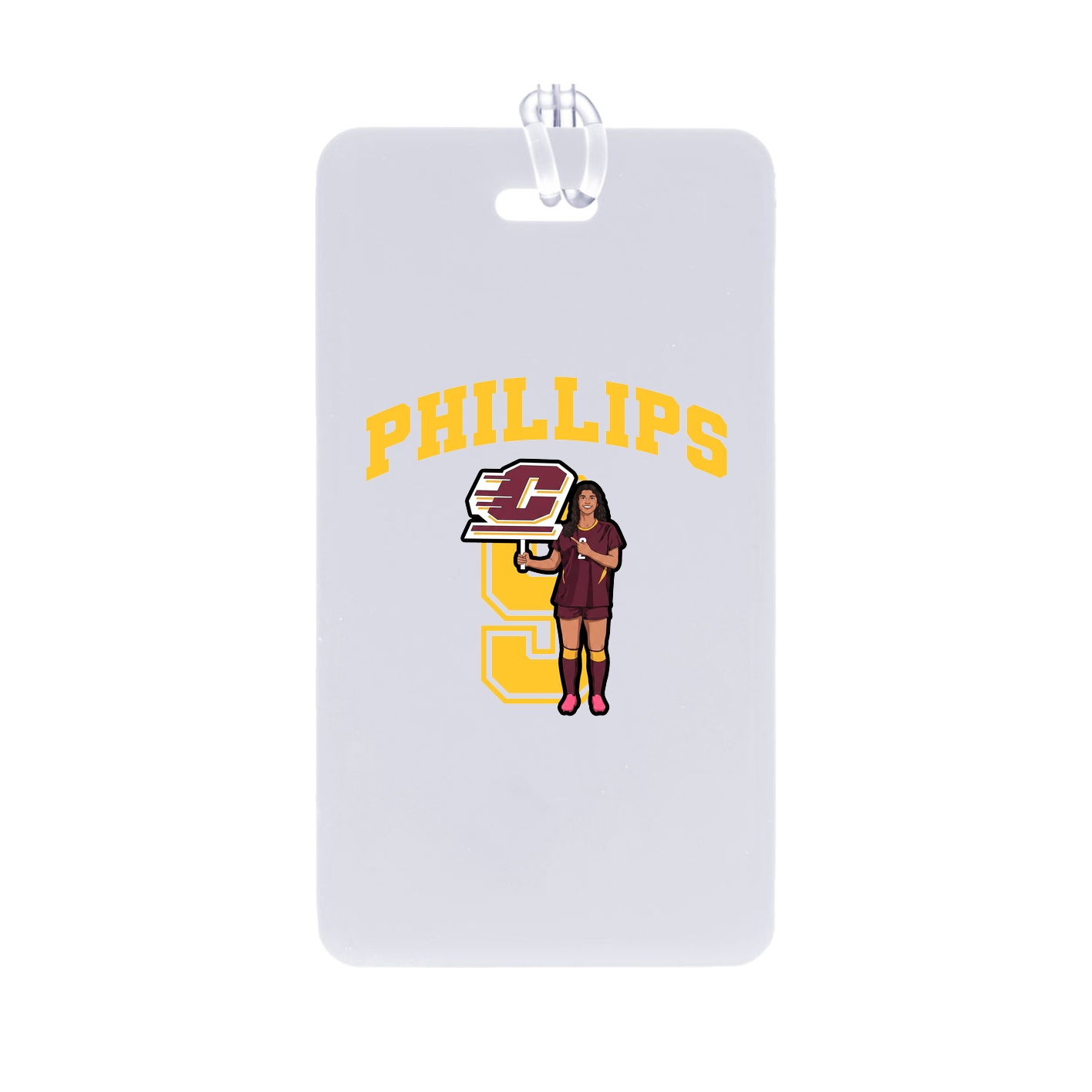 Bag Tag — Number in Classic