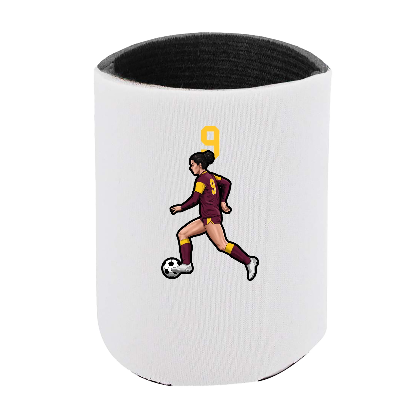 Can Holder — Number Top in White