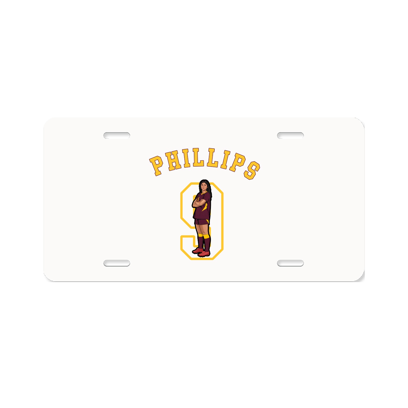 License Plate — Shirsey Arch in Classic