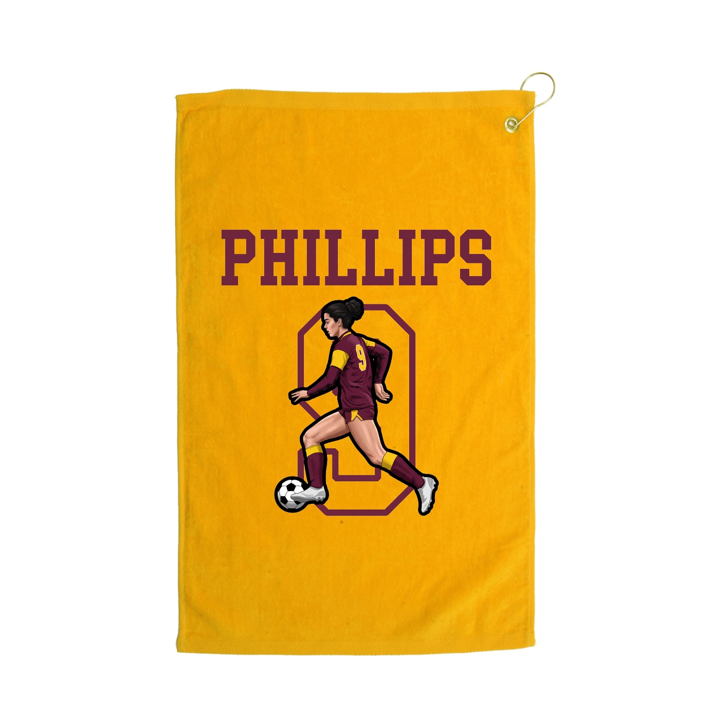 Golf Towel — Shirsey in Gold