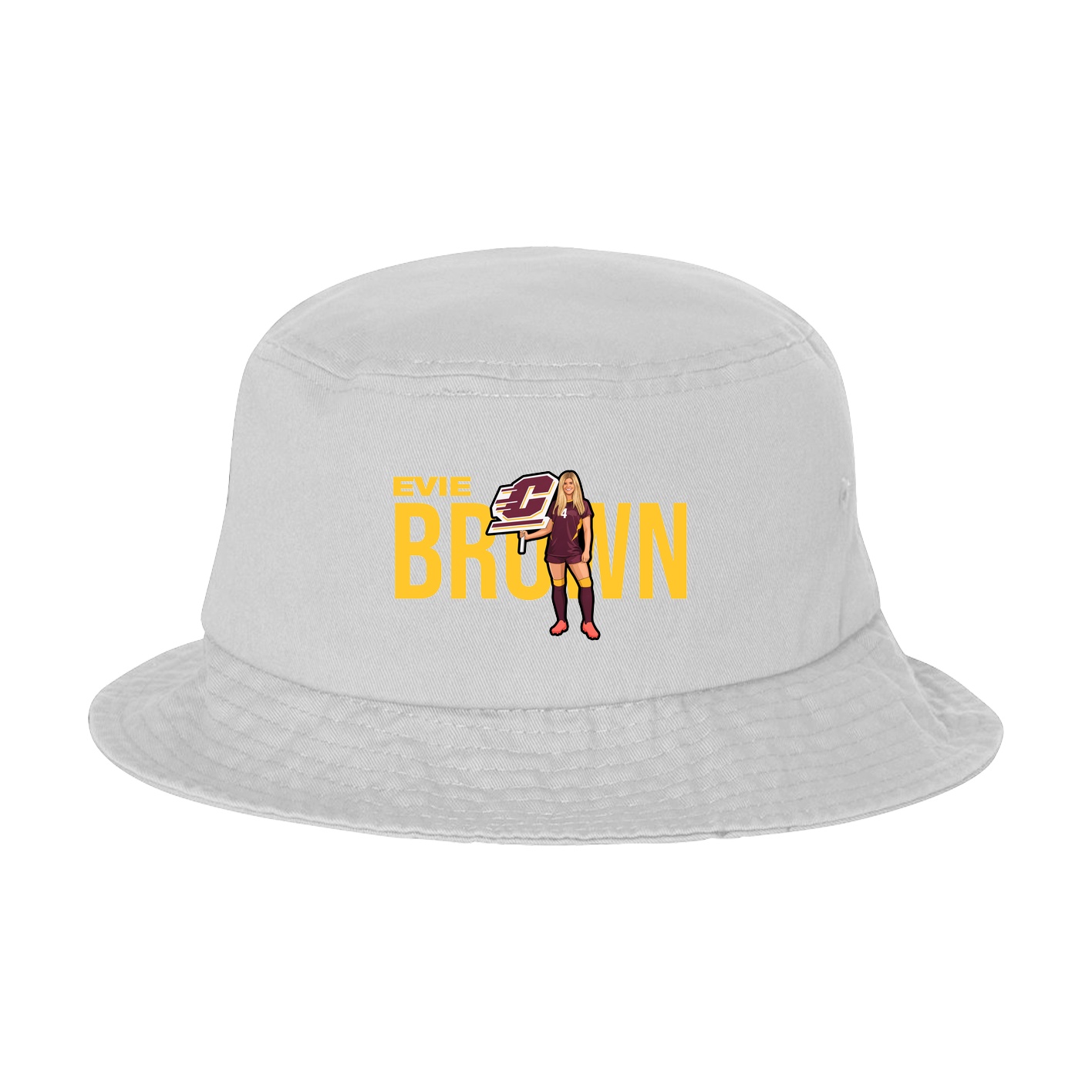 Bucket Cap — Player Name in White
