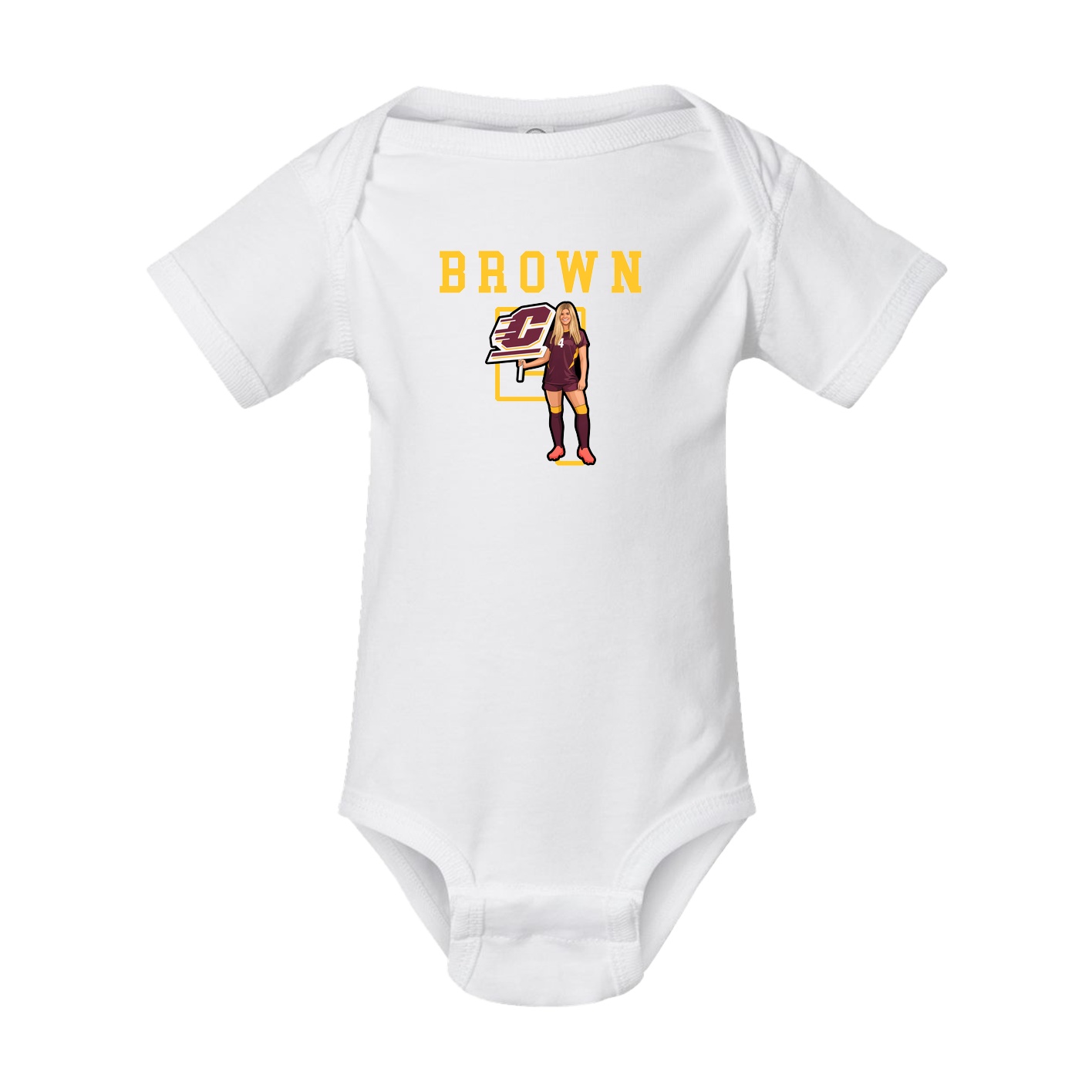 Baby Onesie — Shirsey in White