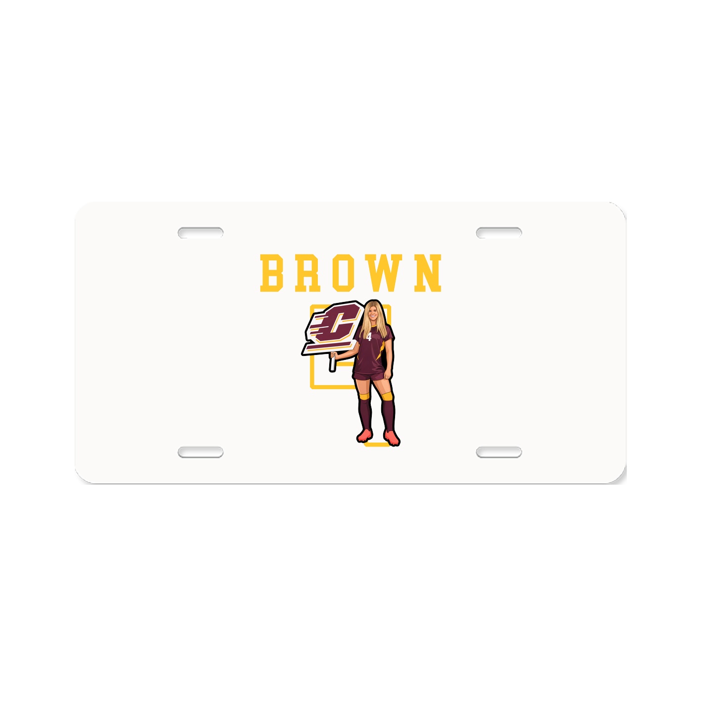 License Plate — Shirsey in Classic