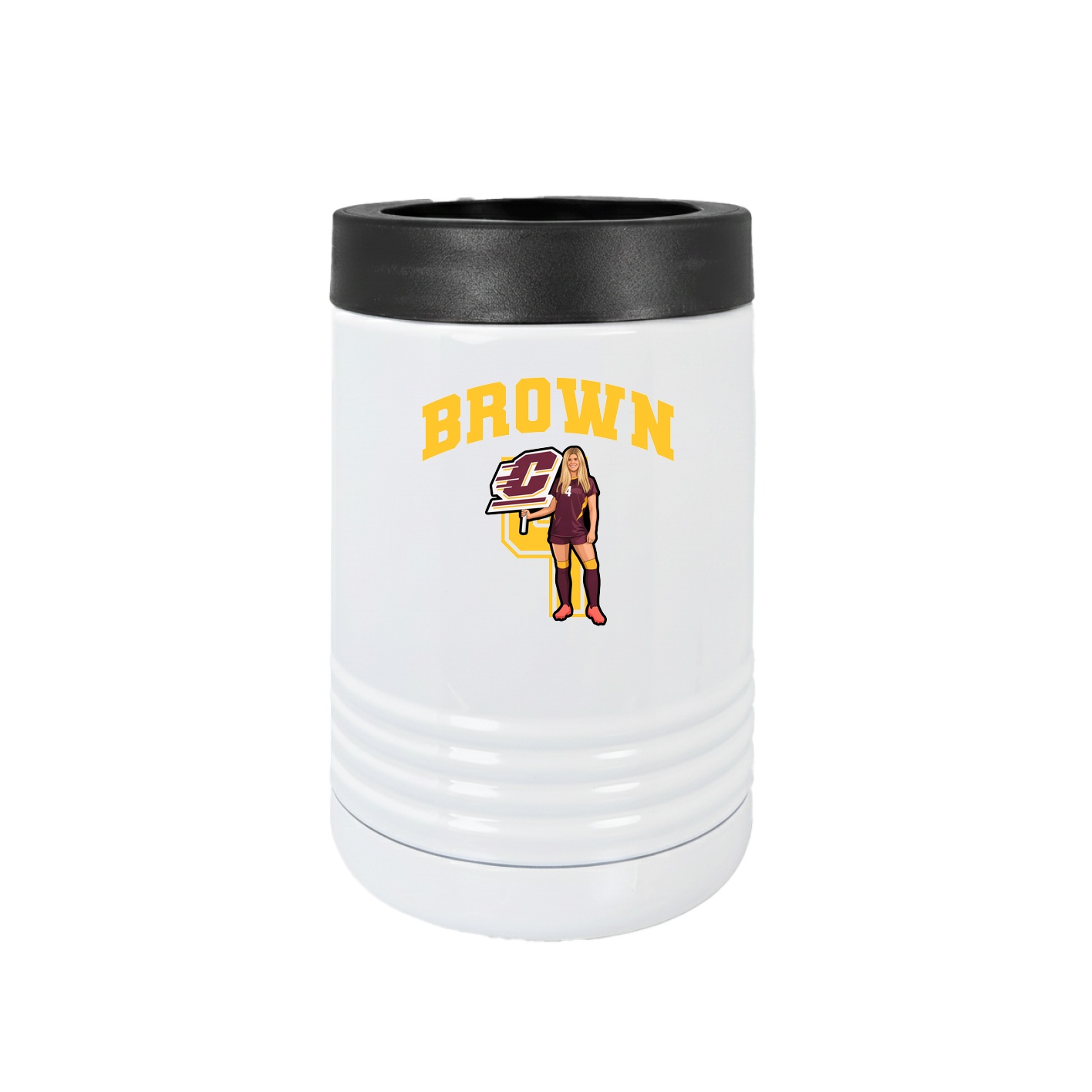 Beverage Holder — Number in White