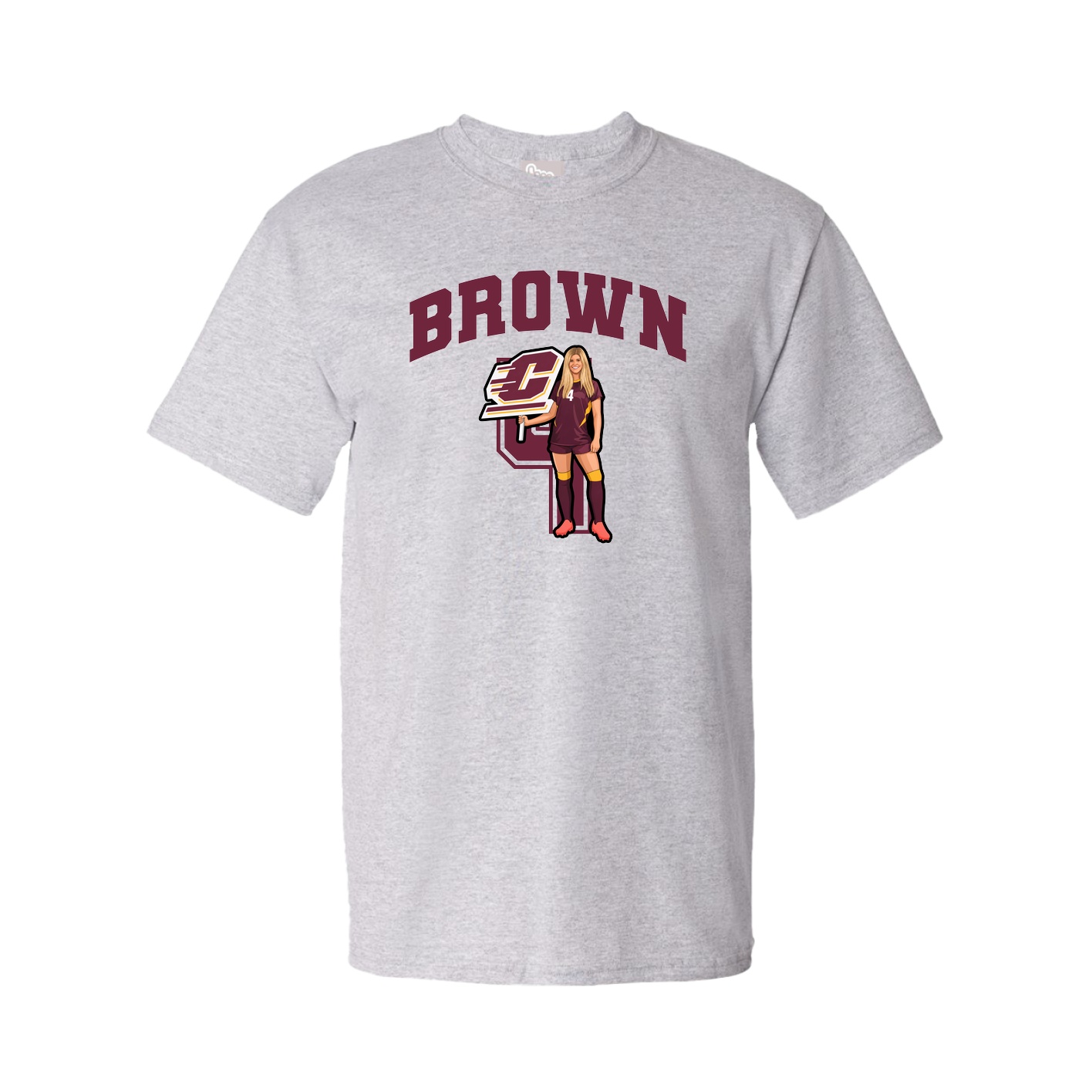 Tee — Number in Grey