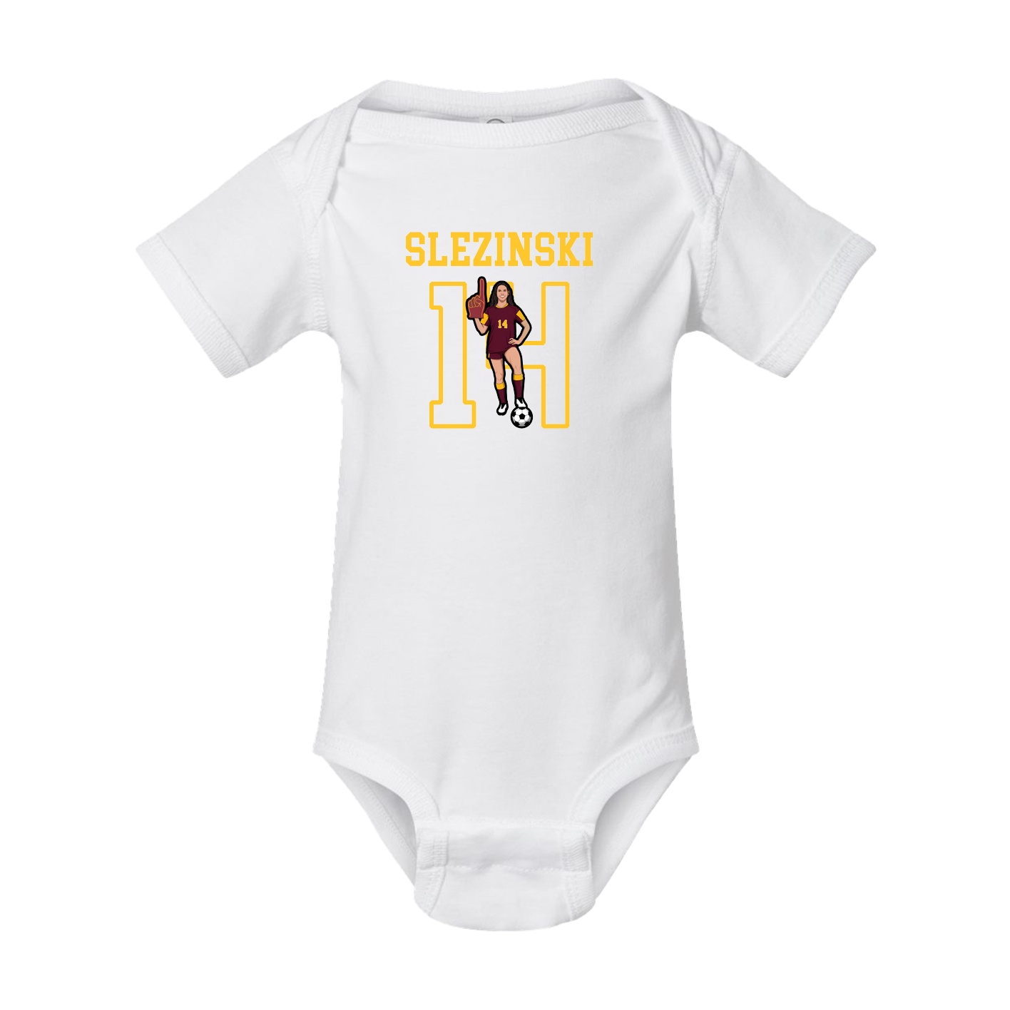 Baby Onesie — Shirsey in White