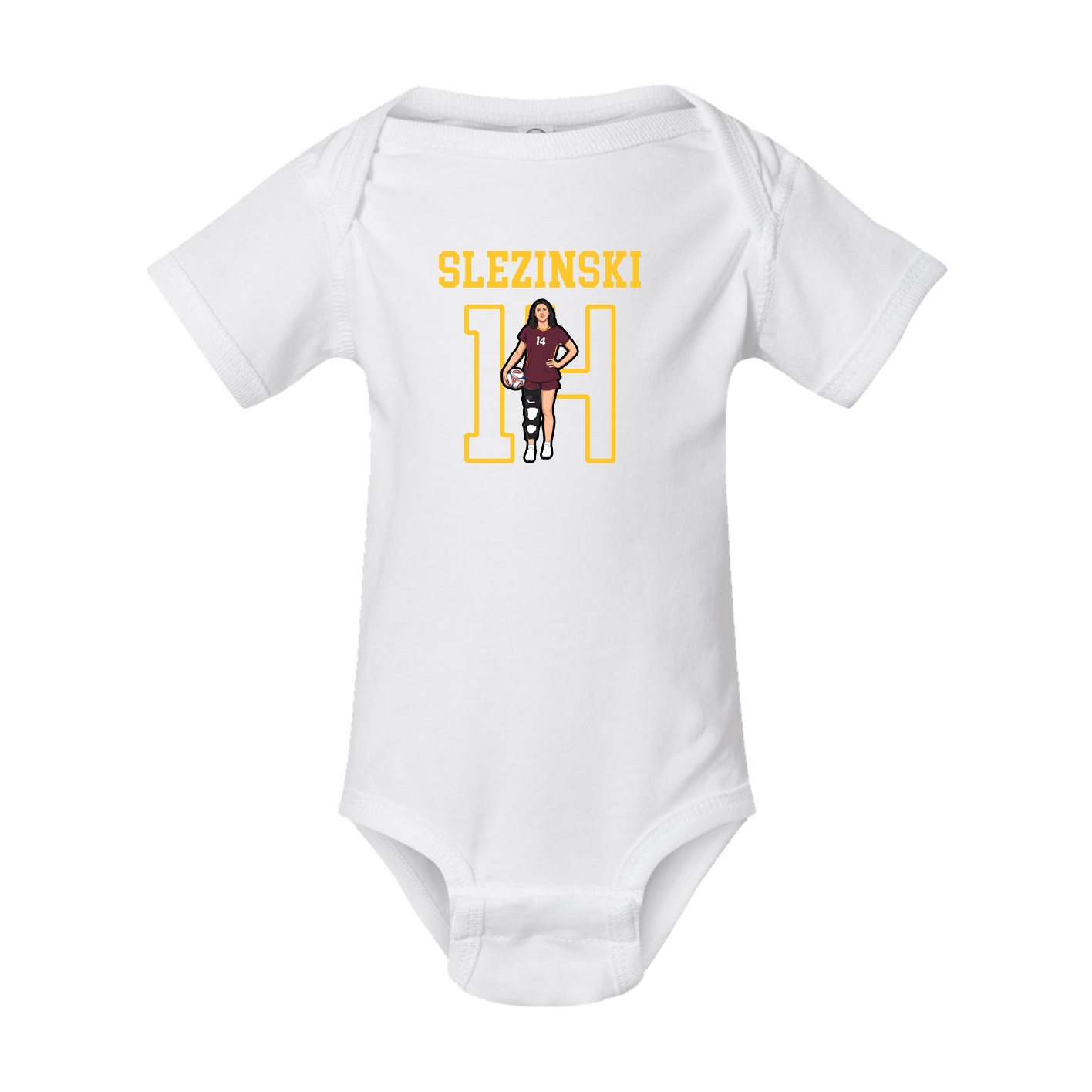 Baby Onesie — Shirsey in White
