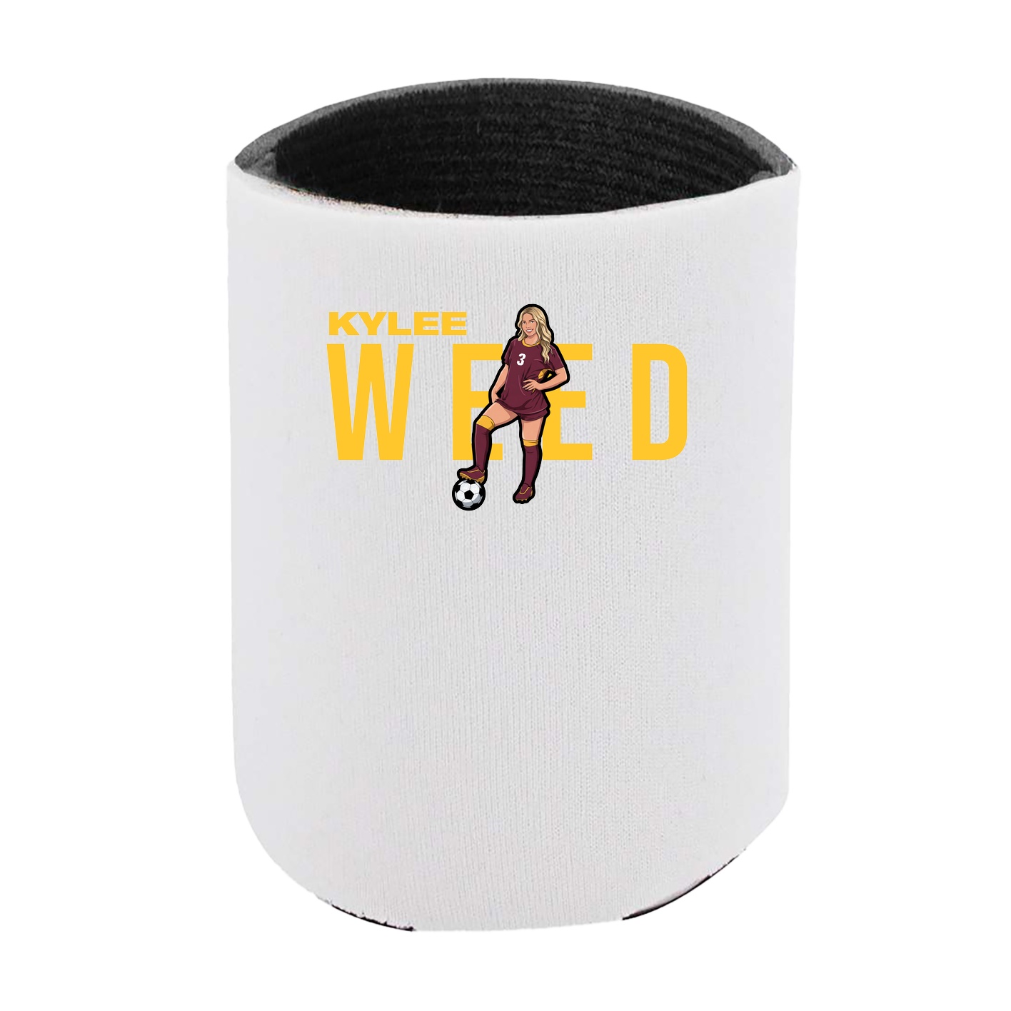 Can Holder — Player Name in White