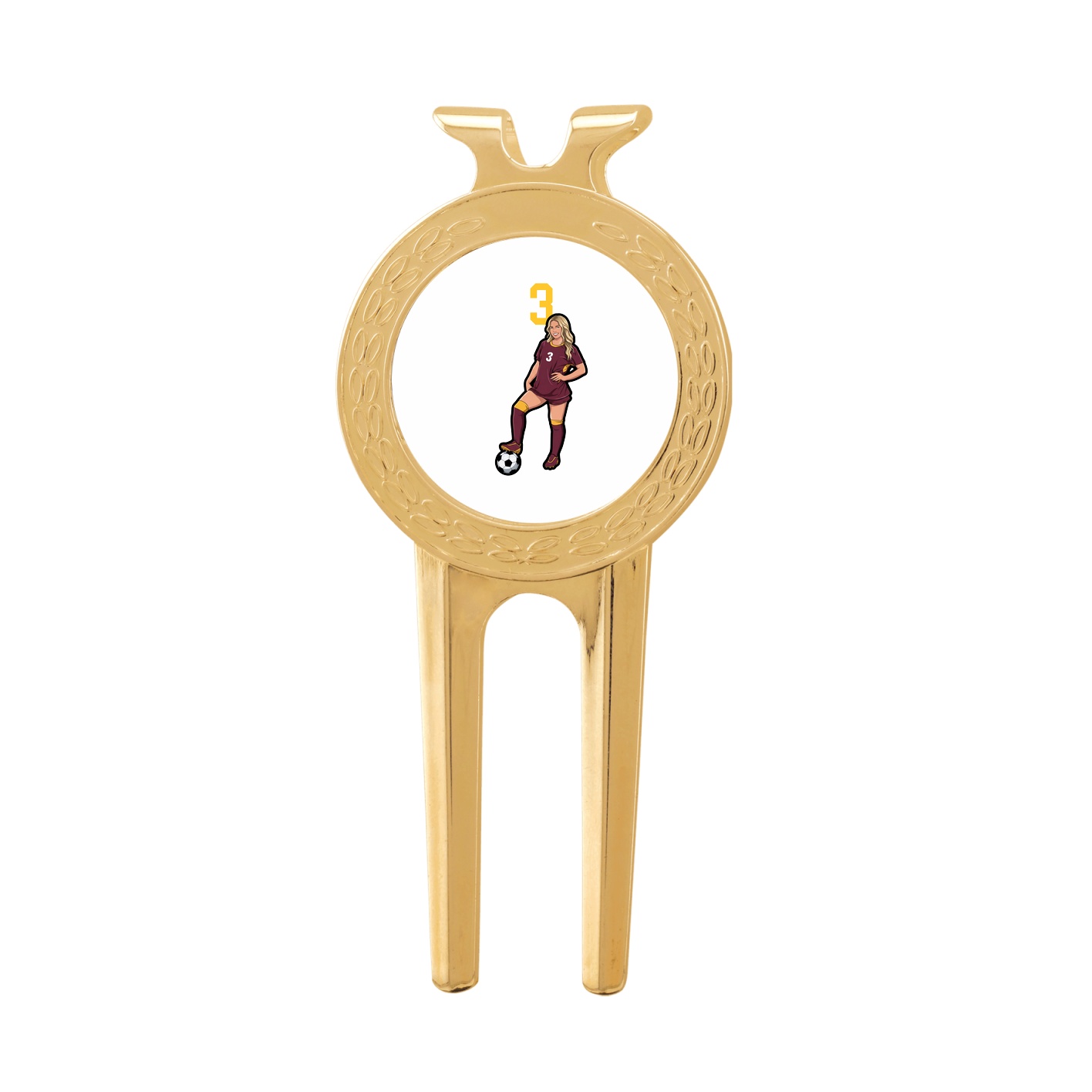 Divot Tool with Ball Marker — Number Top in Classic