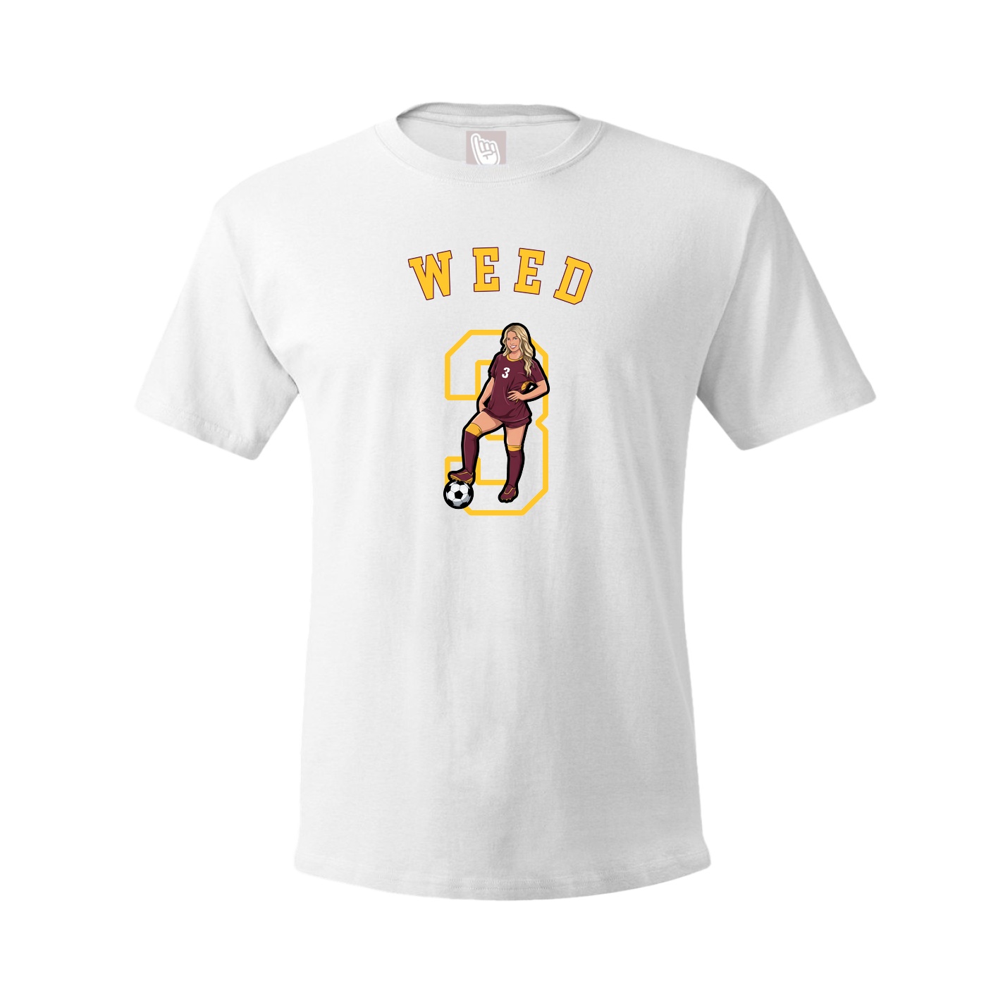Tee — Shirsey Arch in White