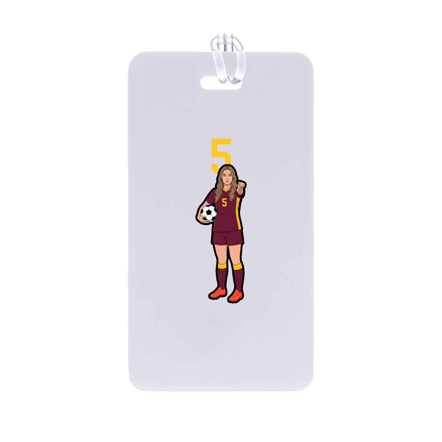 Bag Tag — Number Top in Classic