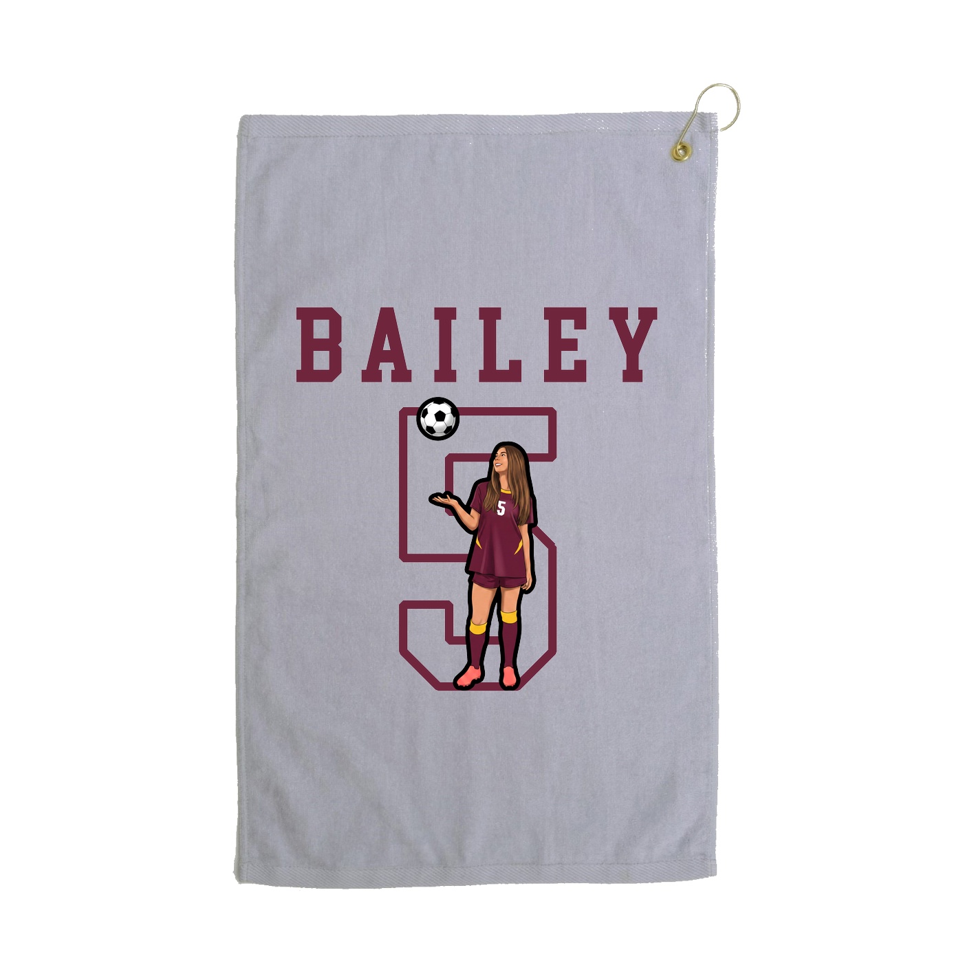Golf Towel — Shirsey in Grey