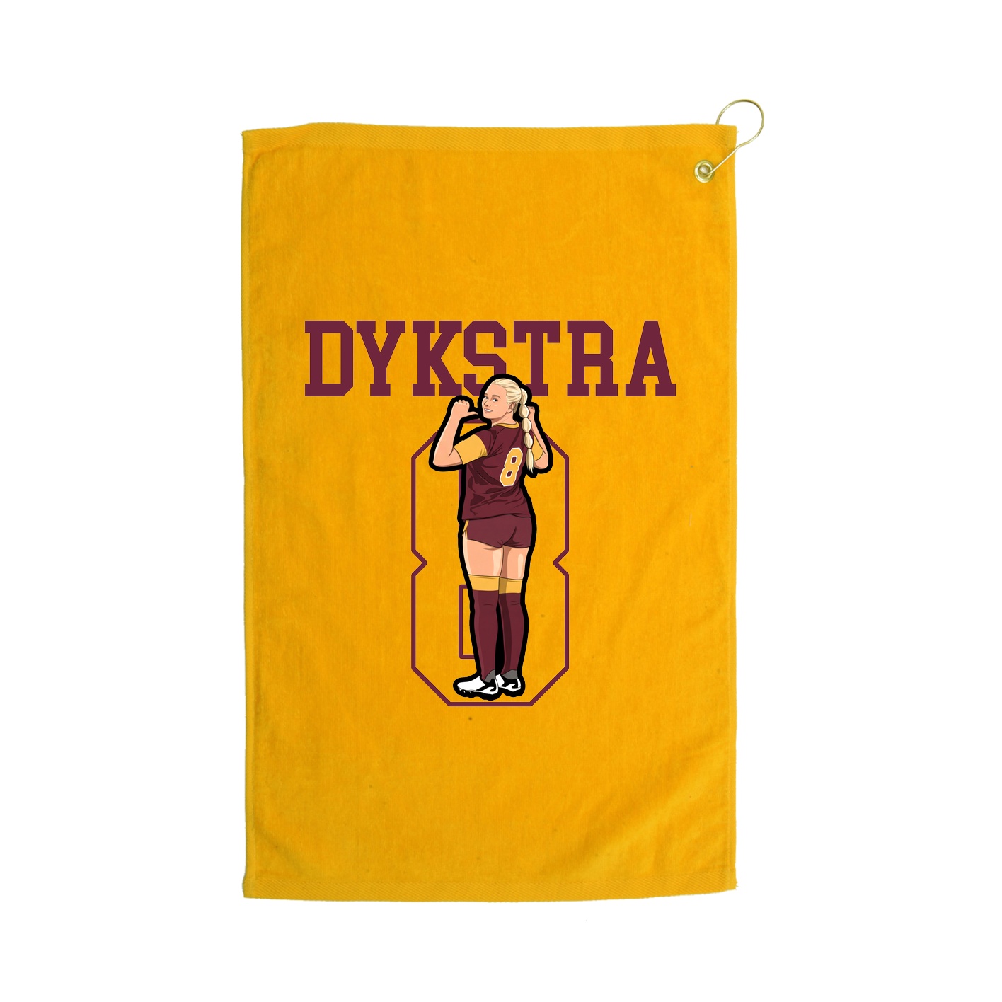 Golf Towel — Shirsey in Gold