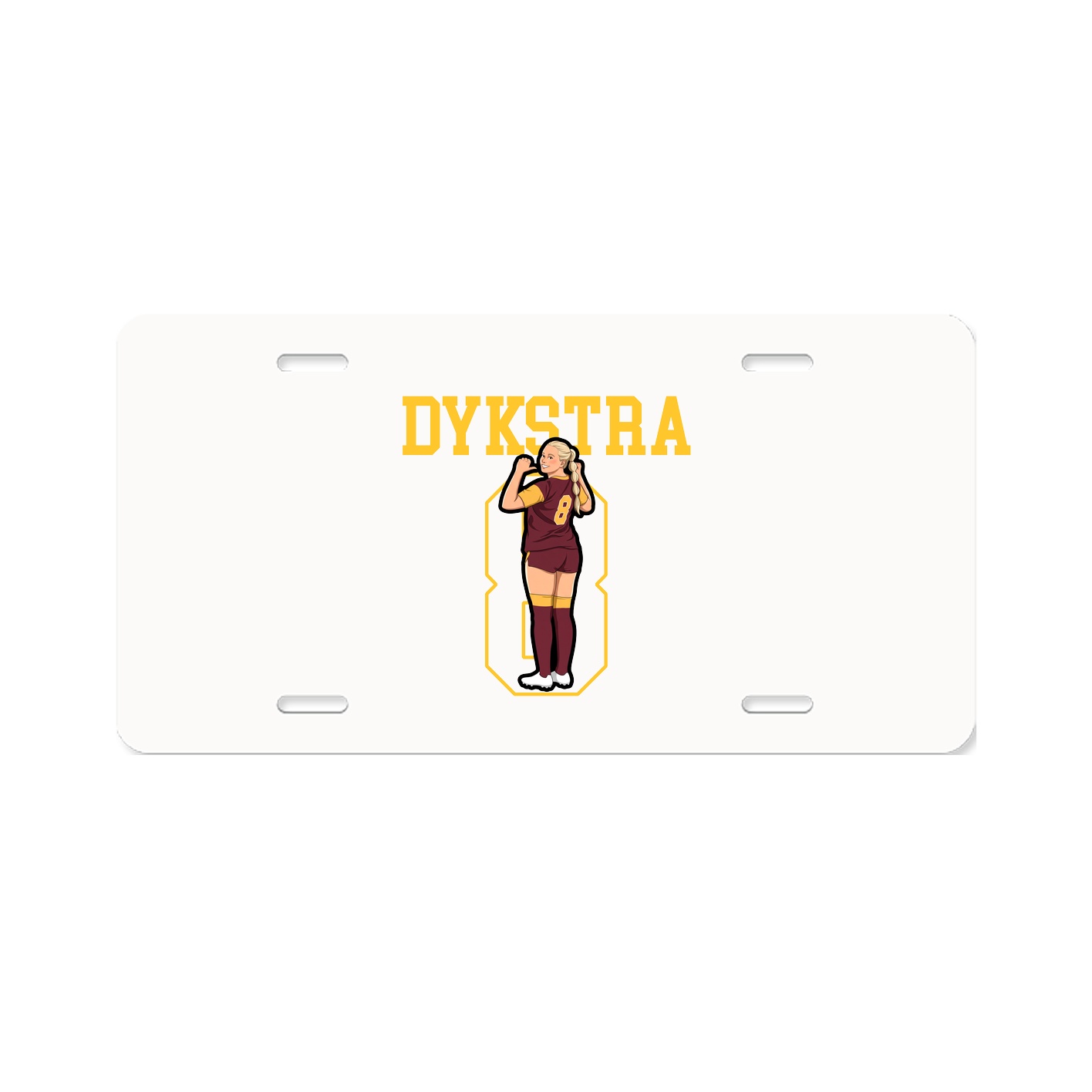 Aluminum License Plate