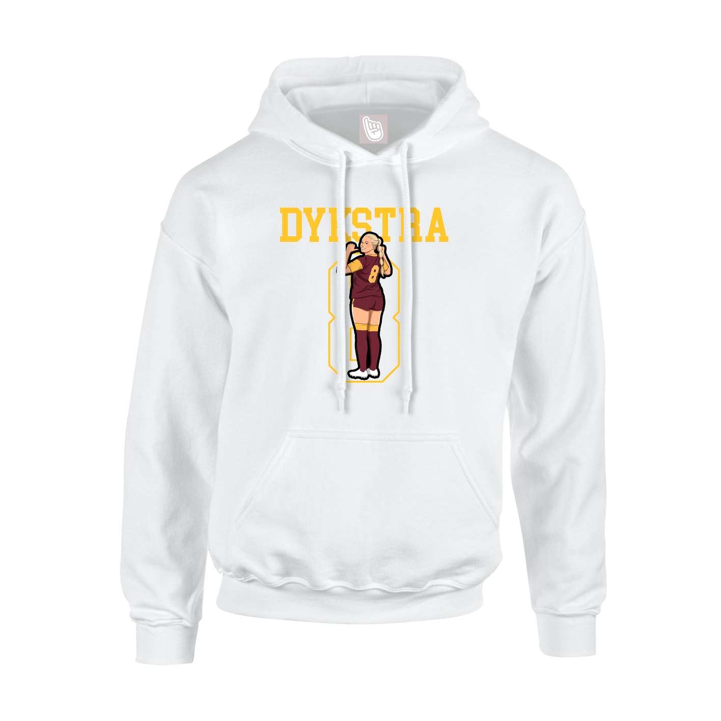 Youth Hoodie — Shirsey in White